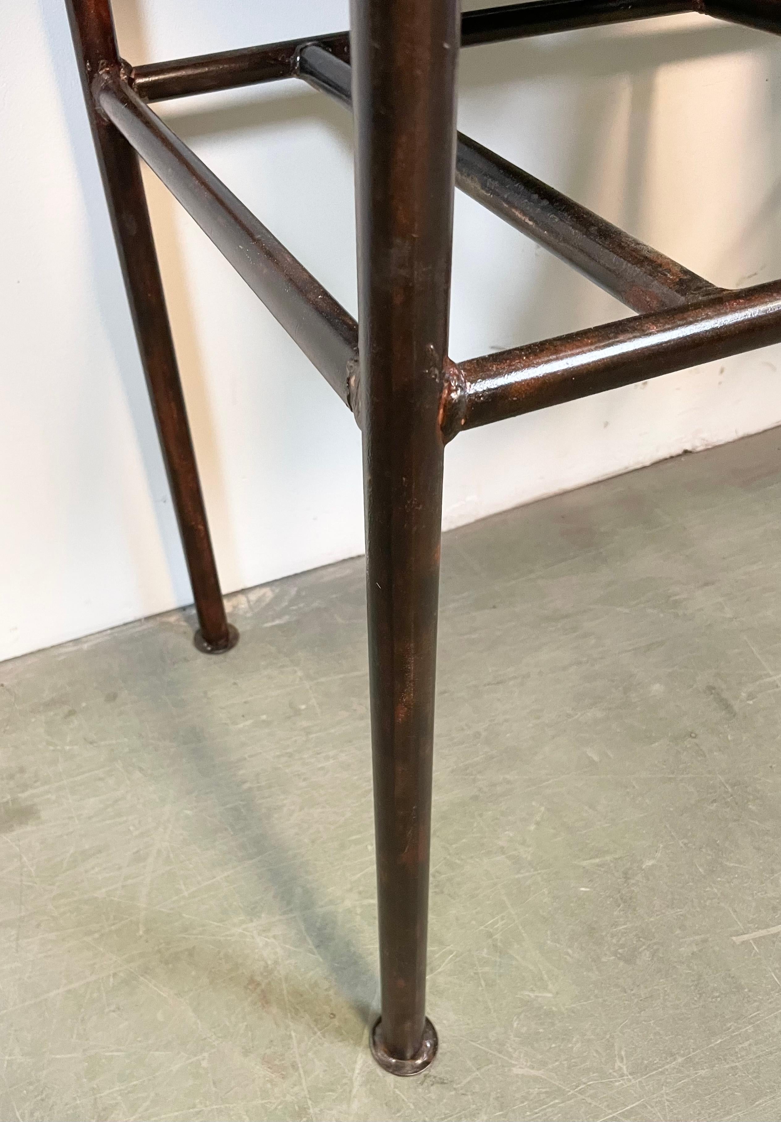 Industrial Worktable with Two Iron Drawers, 1960s For Sale 9