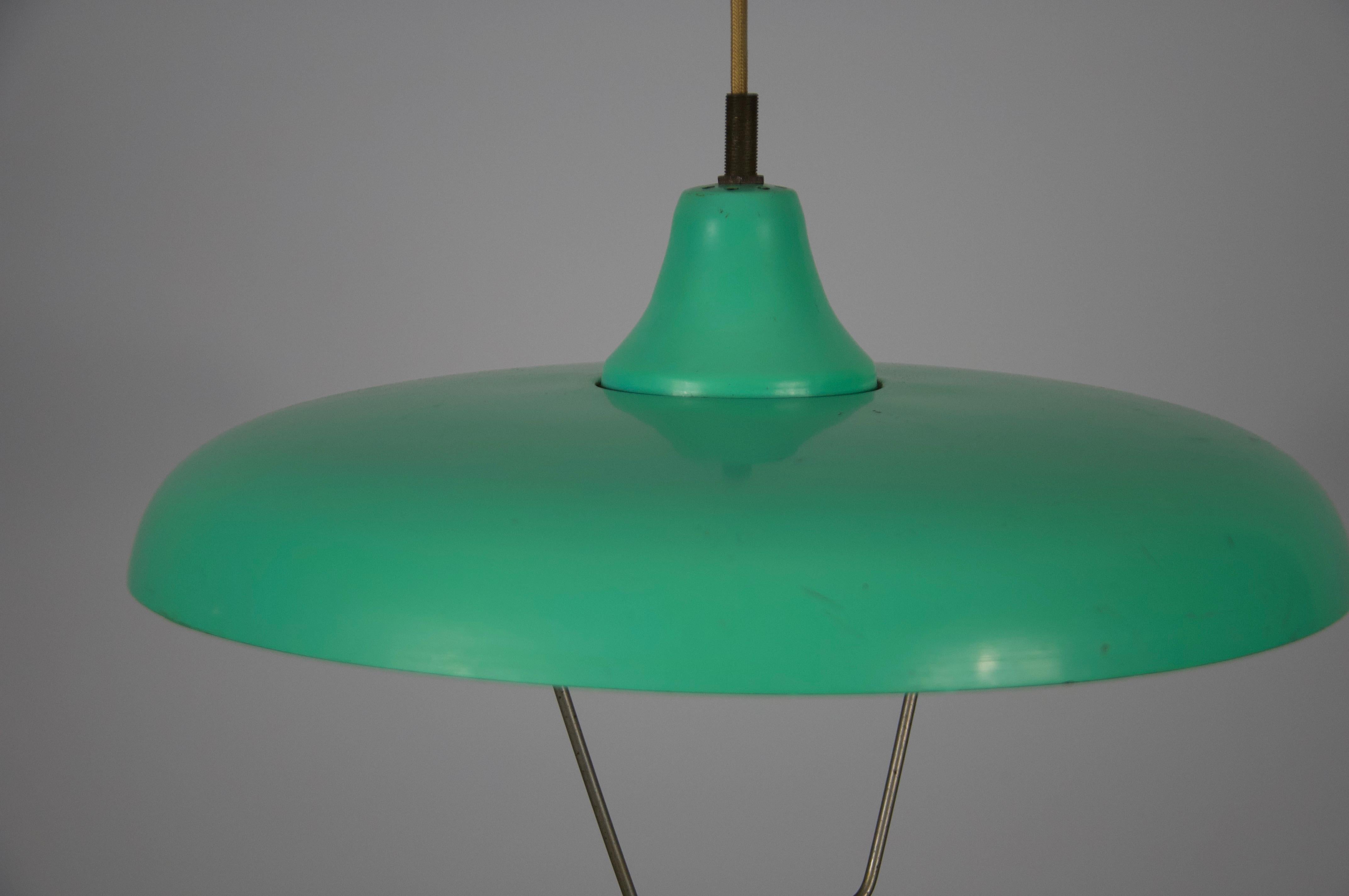Lampada a sospensione a contrappeso Greene & Greene, anni '50 in vendita 5