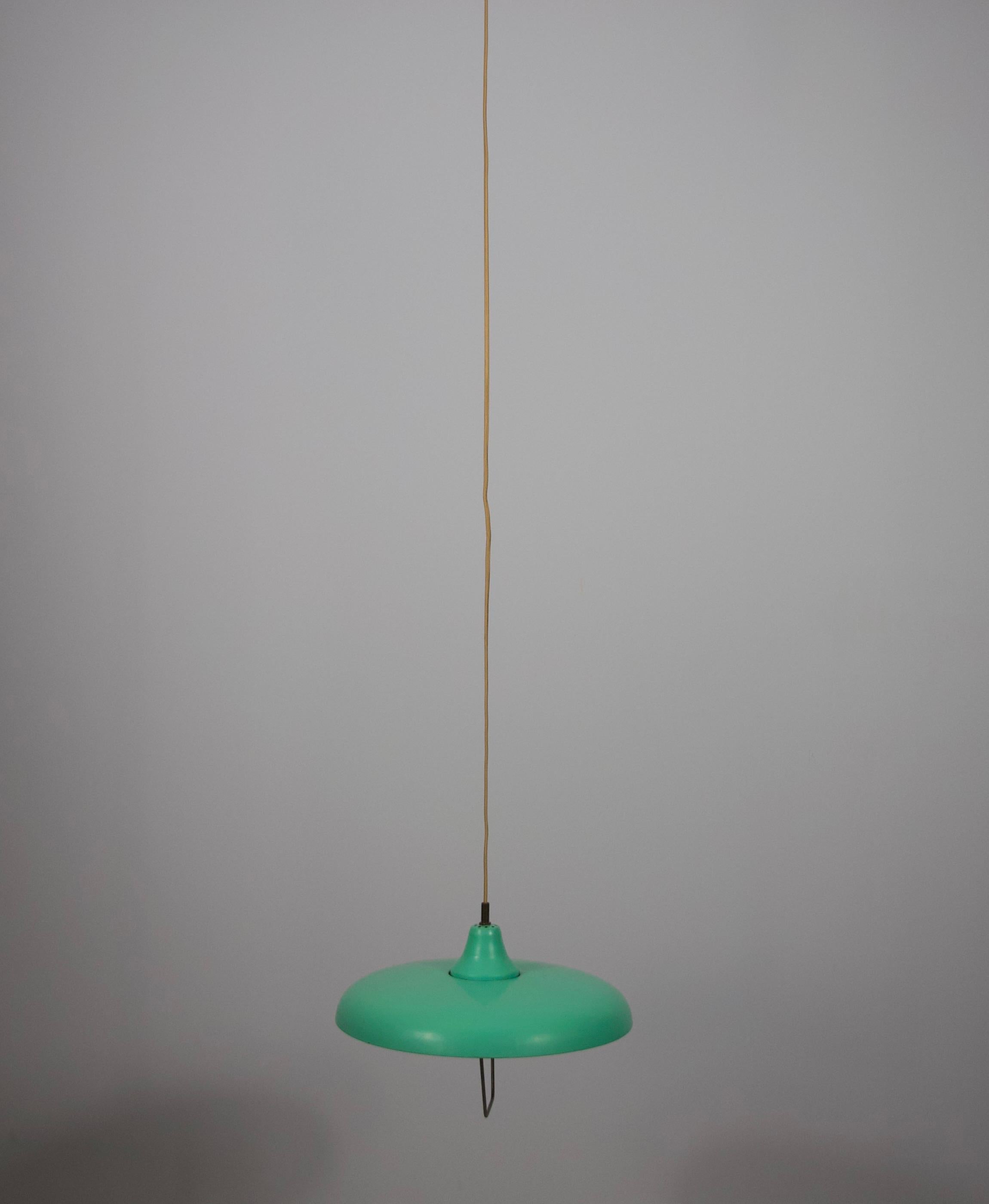 Lampada a sospensione a contrappeso Greene & Greene, anni '50 in vendita 1