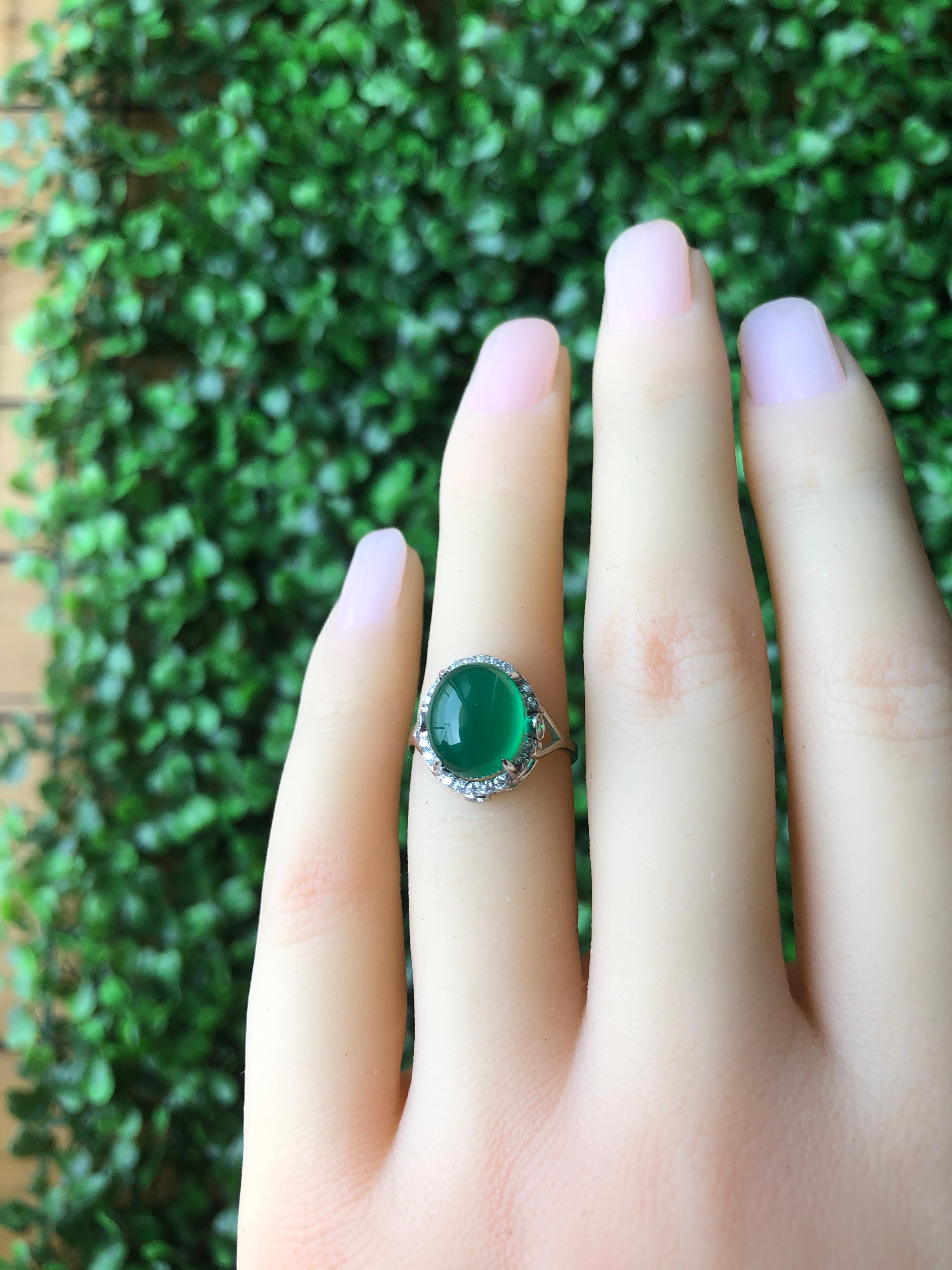 in vendita:  Anello di giada verde in oro 14k 2