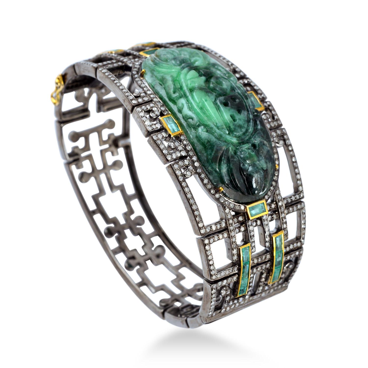 emerald jade bracelet