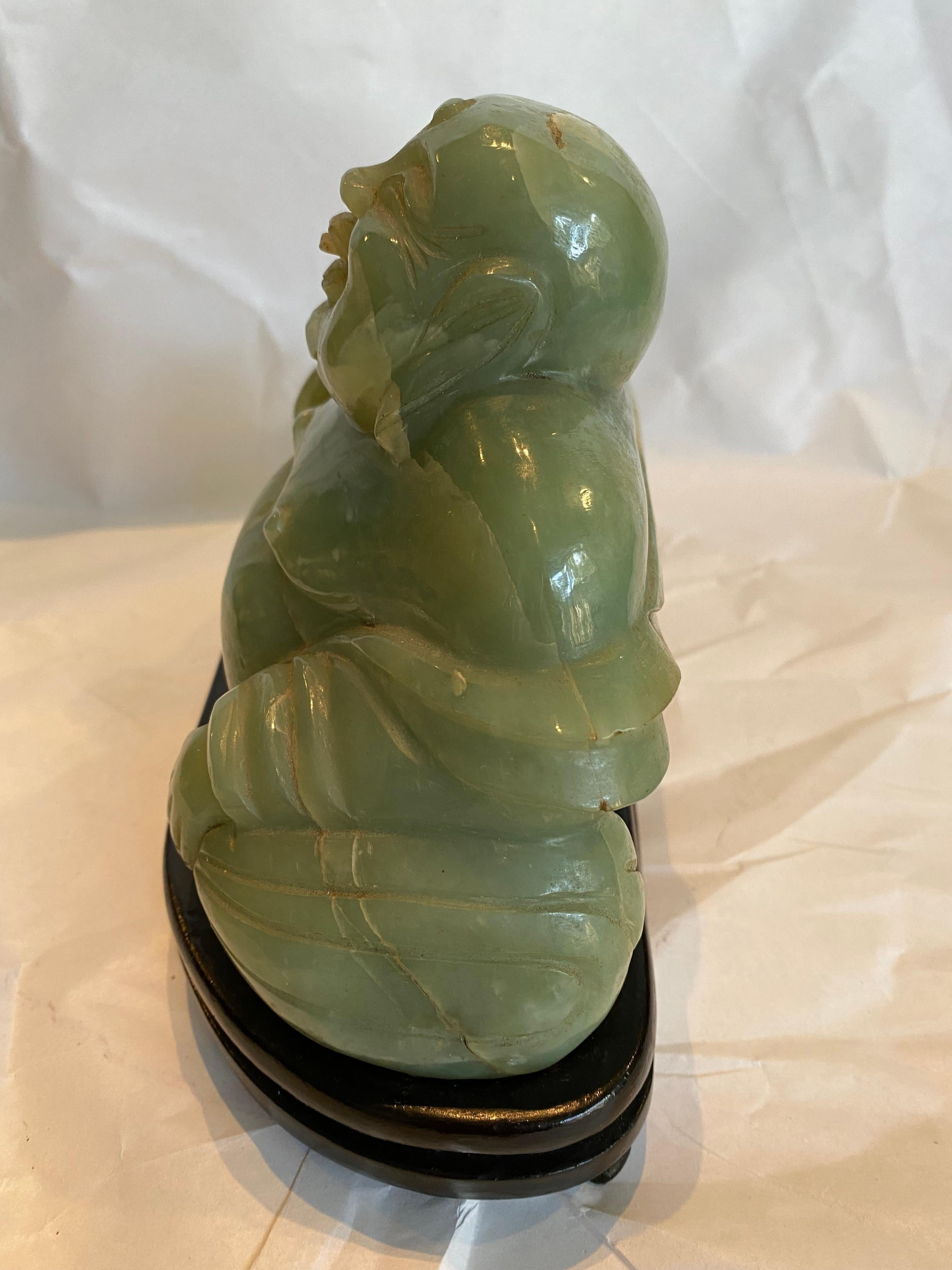 real jade buddha statue