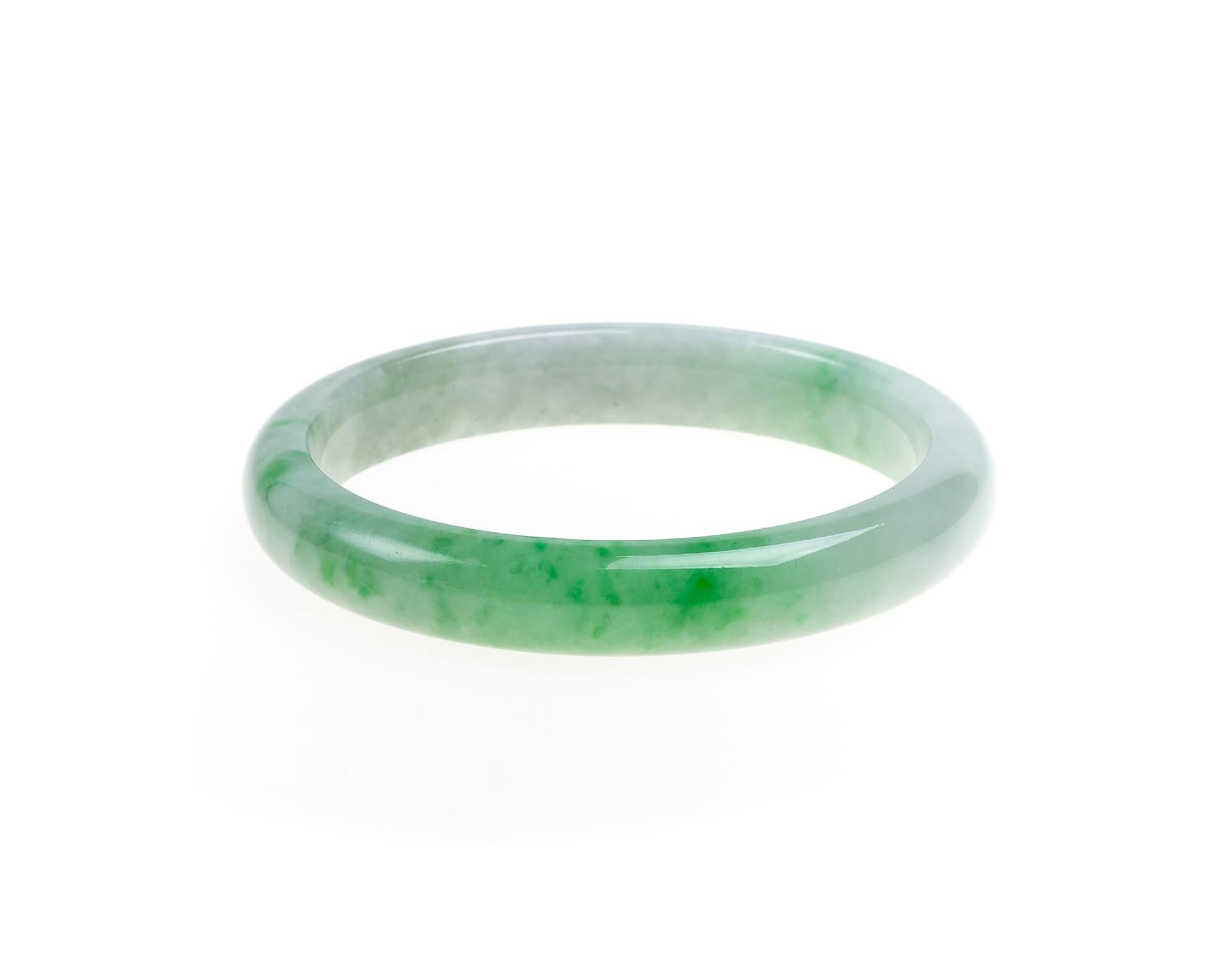 translucent jade bangle