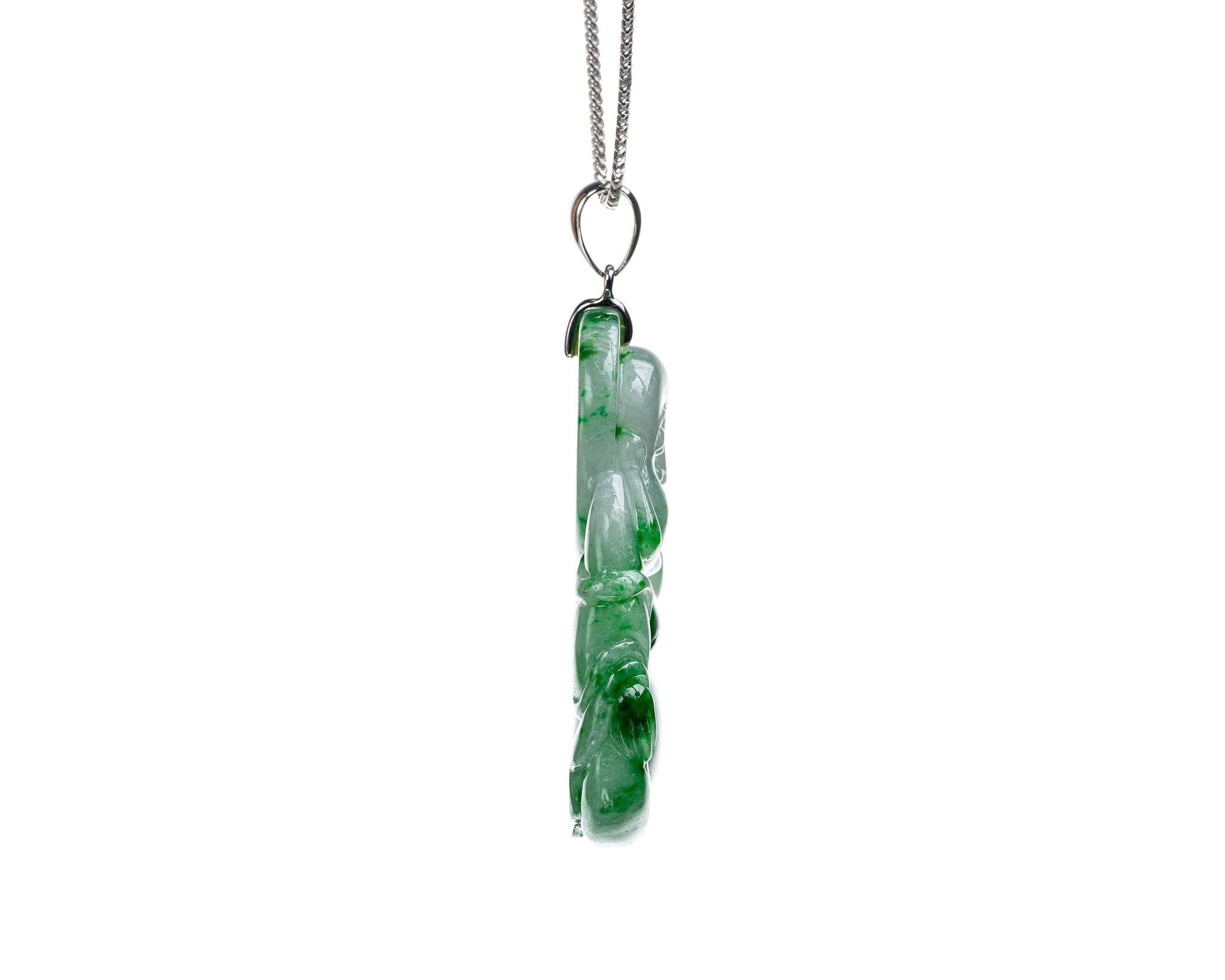 pure jade pendant