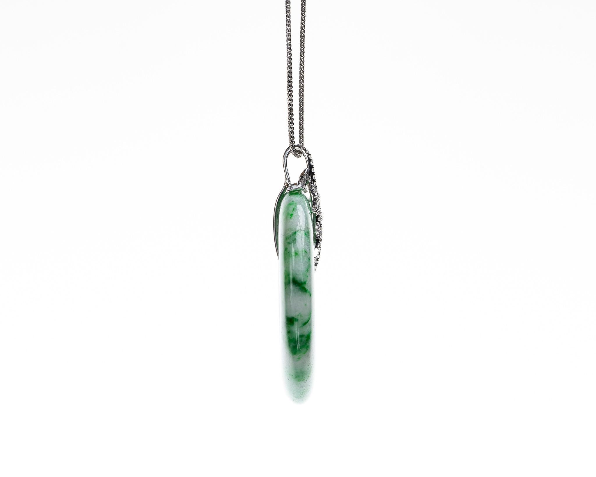 jade disc pendant meaning