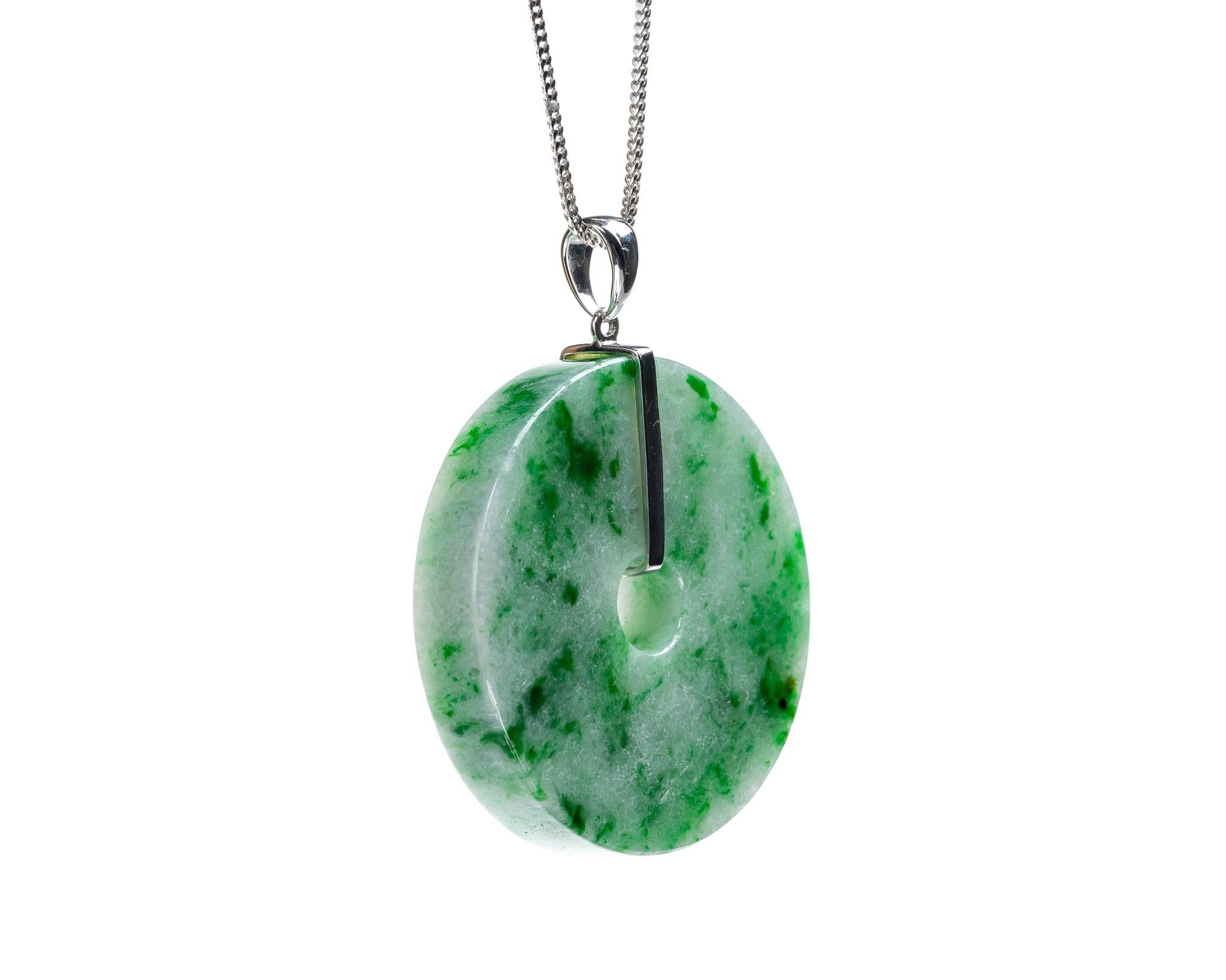 jade pi pendant