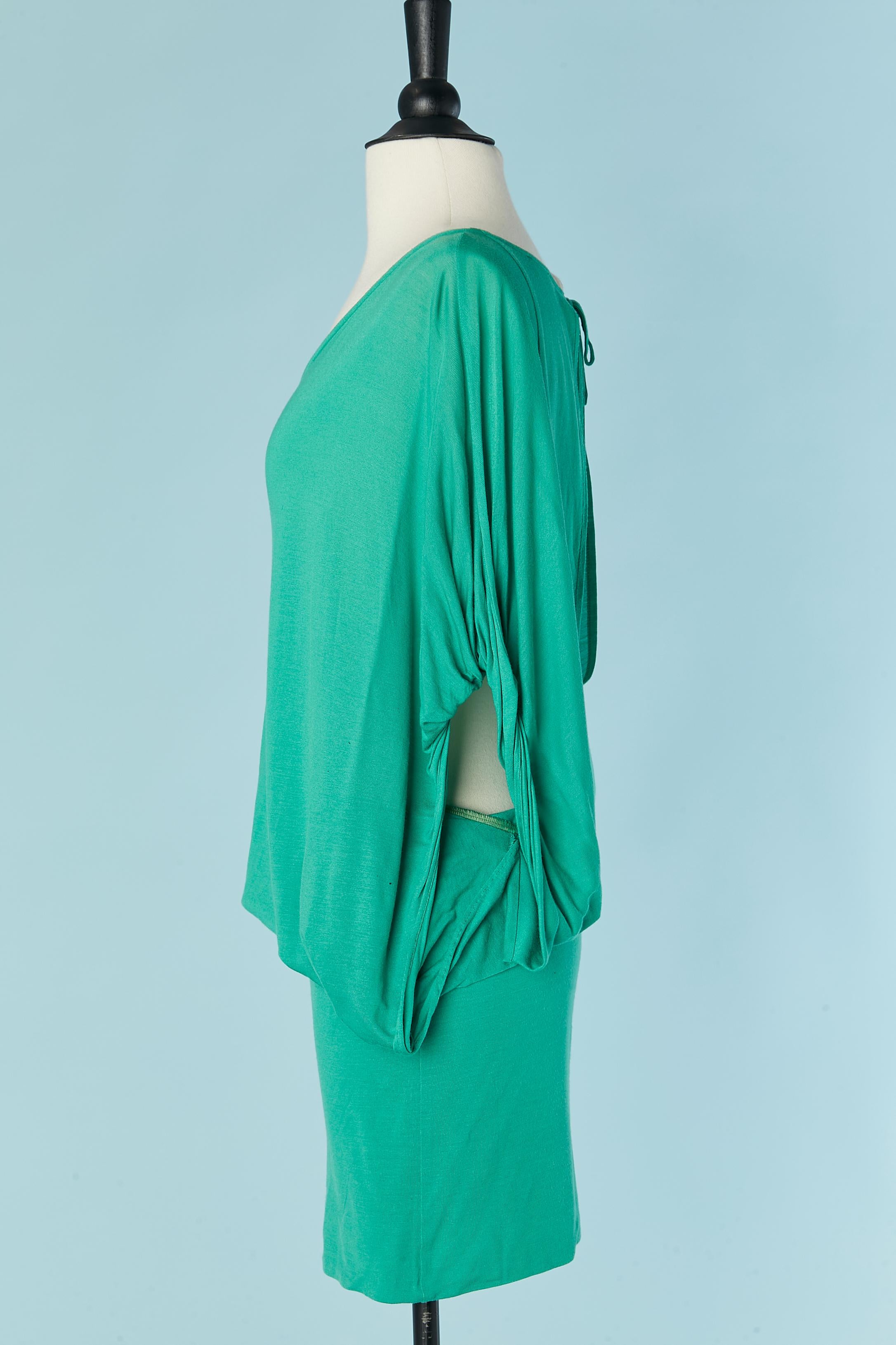 Women's Green jersey dress LA PERLA For Sale
