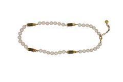 Green Tsavorite Pave Set Bullet Rocket White Pearl Silver Gold Vermeil Necklace