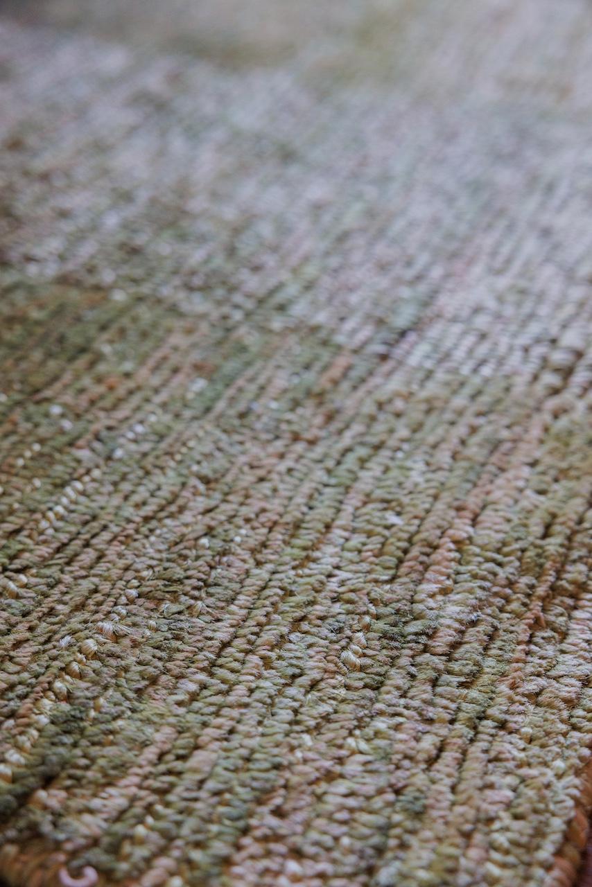 Organic Modern Green Jute Plain Rug, from ANDY COHEN'S Personal Collection