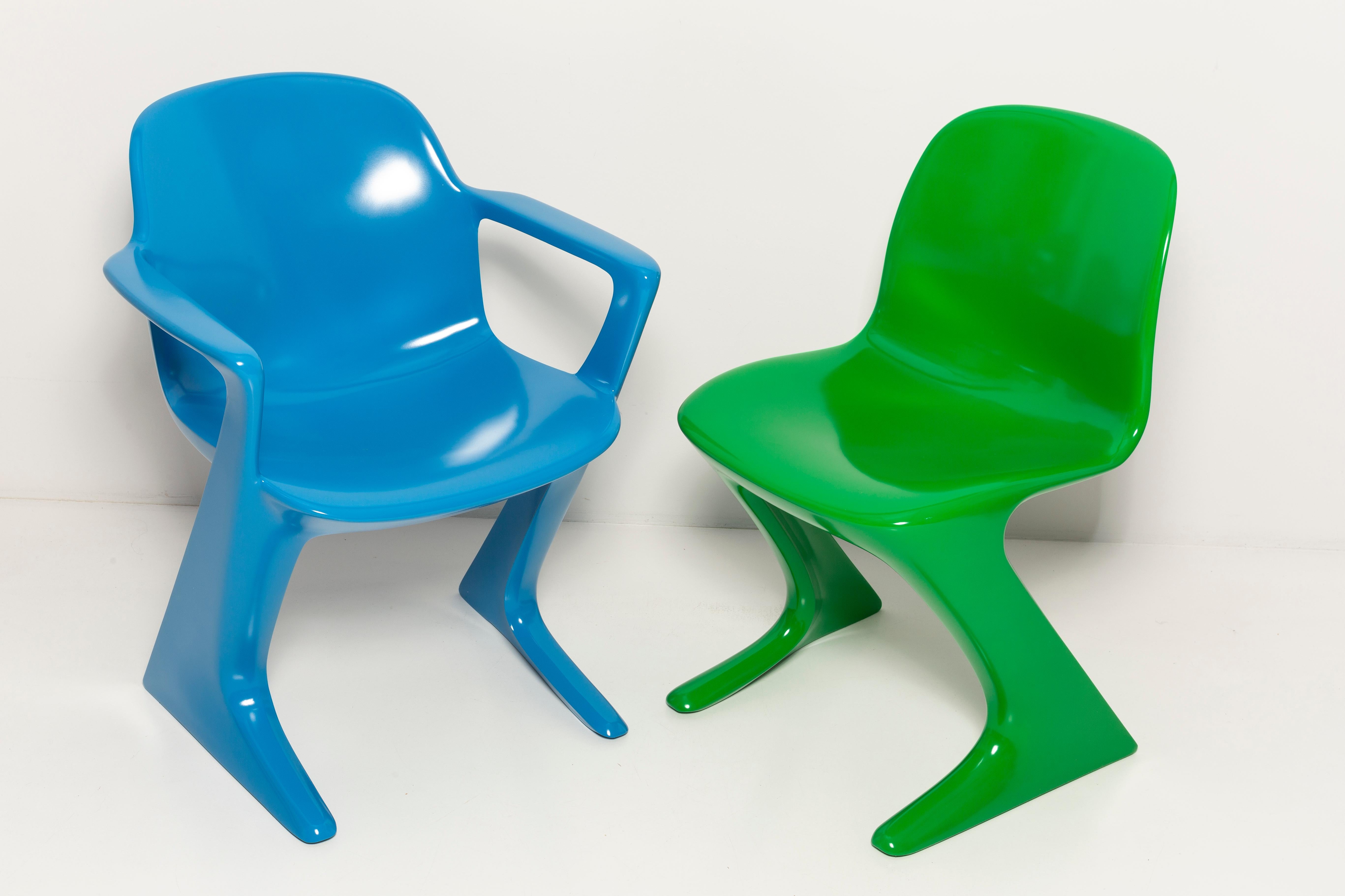 Green Kangaroo Chair Designed by Ernst Moeckl, Germany, 1960s 7