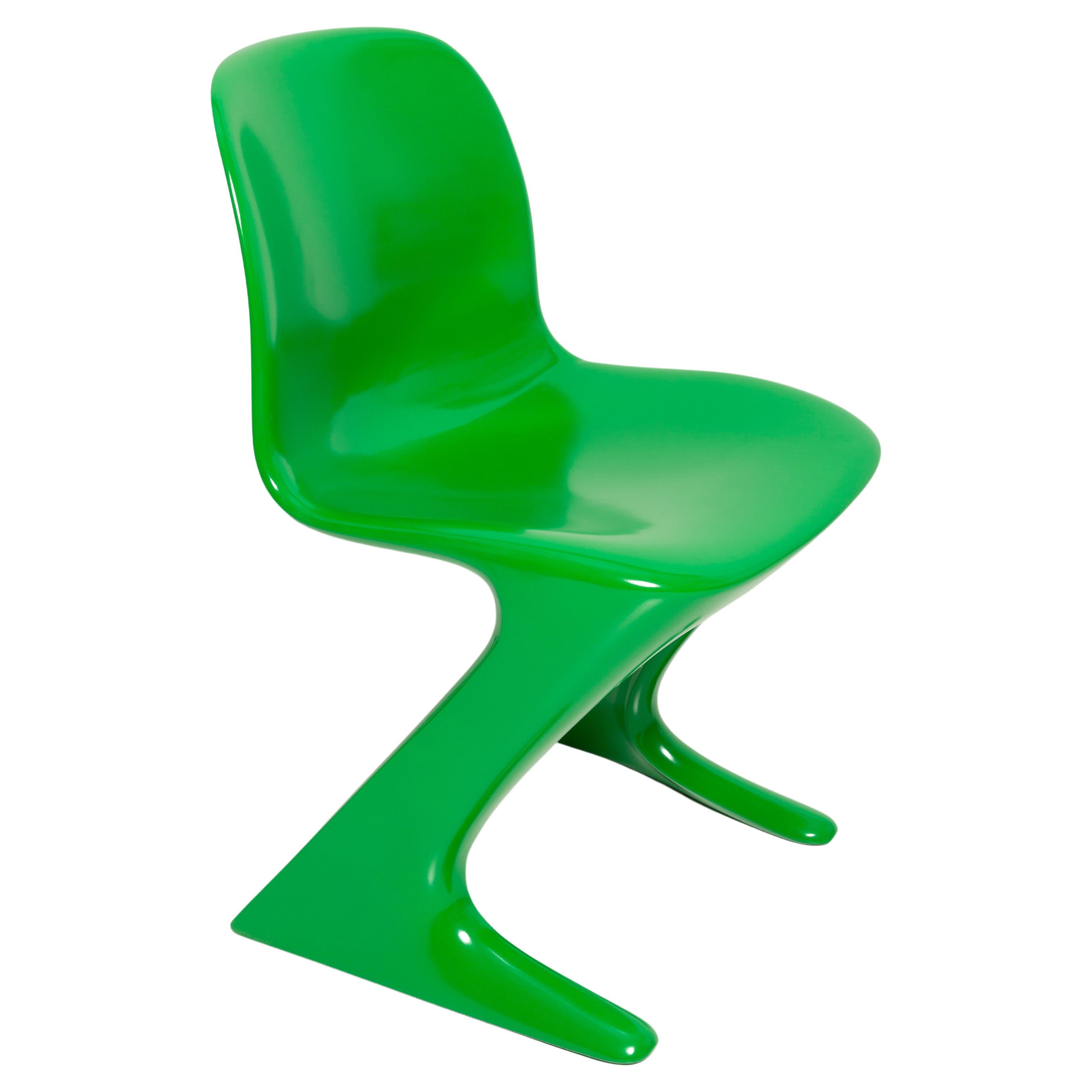 Green Kangaroo Chair Designed by Ernst Moeckl, Germany, 1960s
