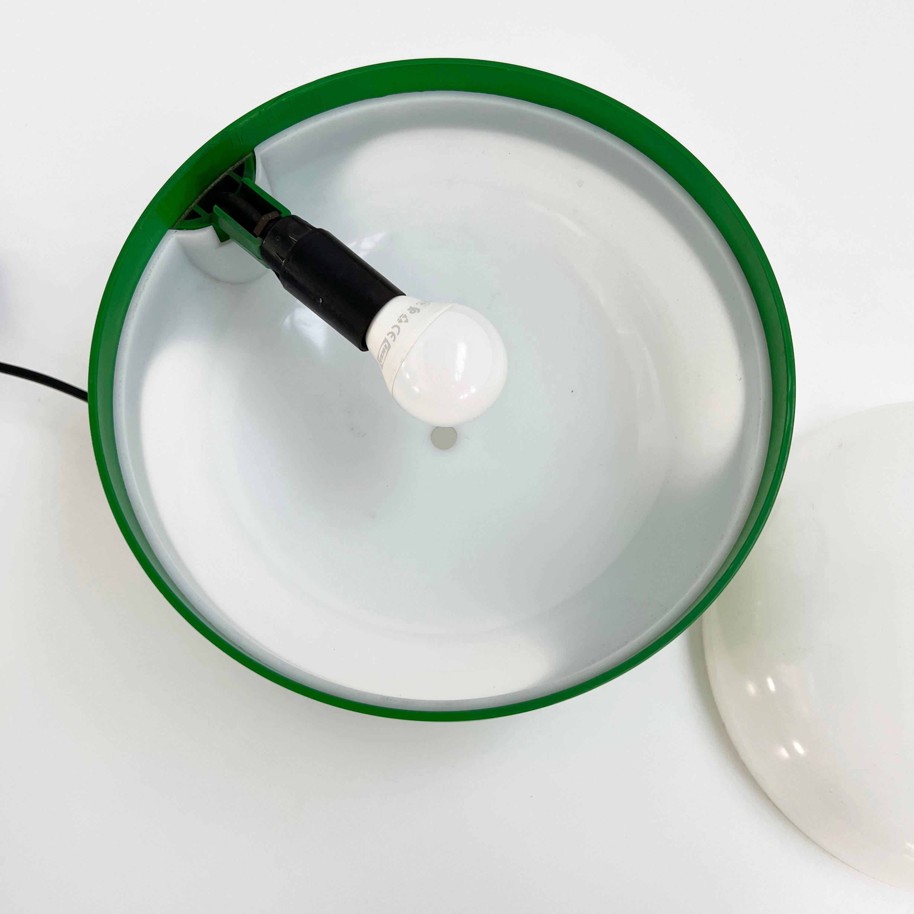 Green KD27 Table Lamp by Joe Colombo for Kartell, 1960s 1