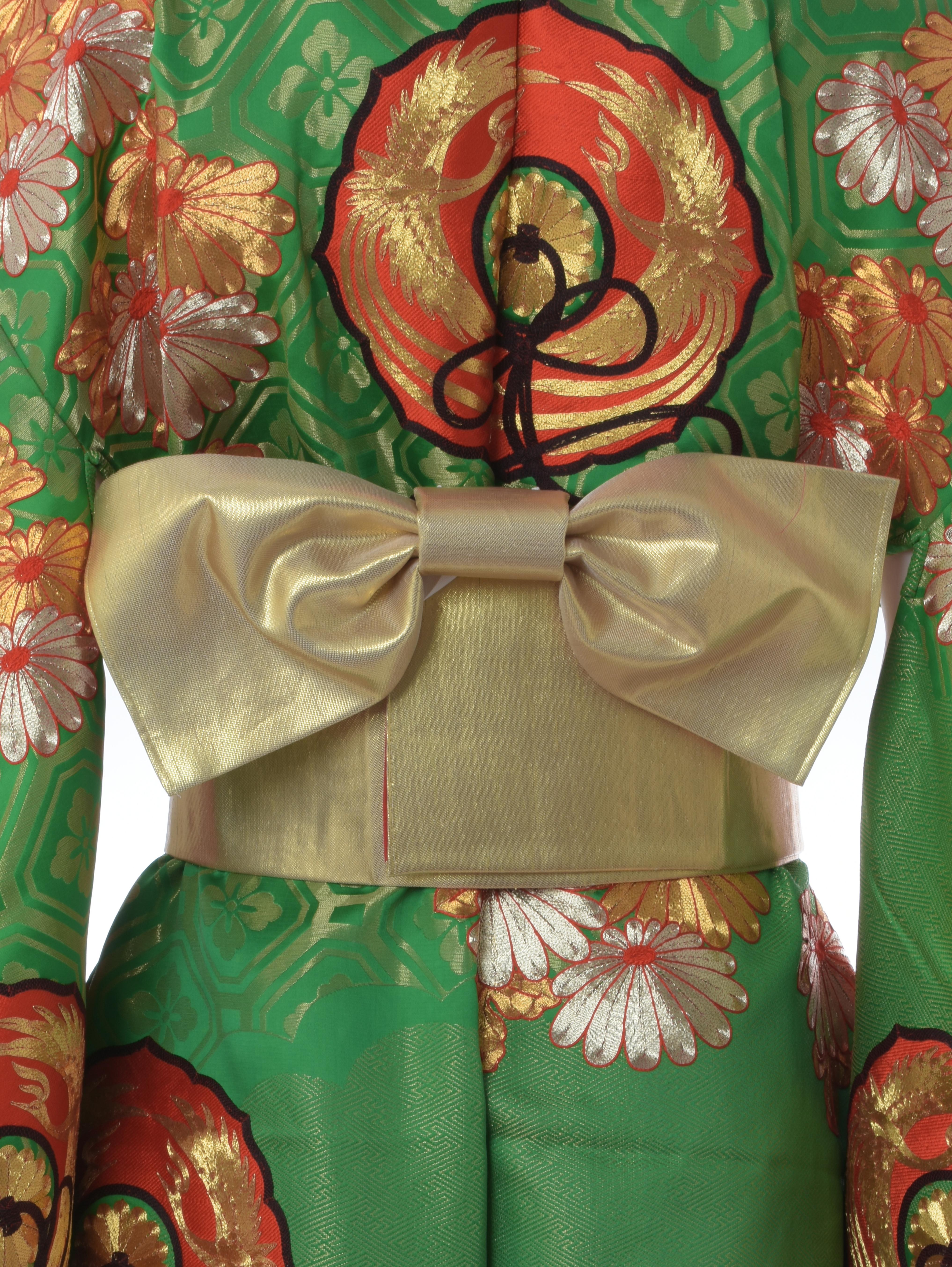 Green Kimono Uchikake For Sale 1