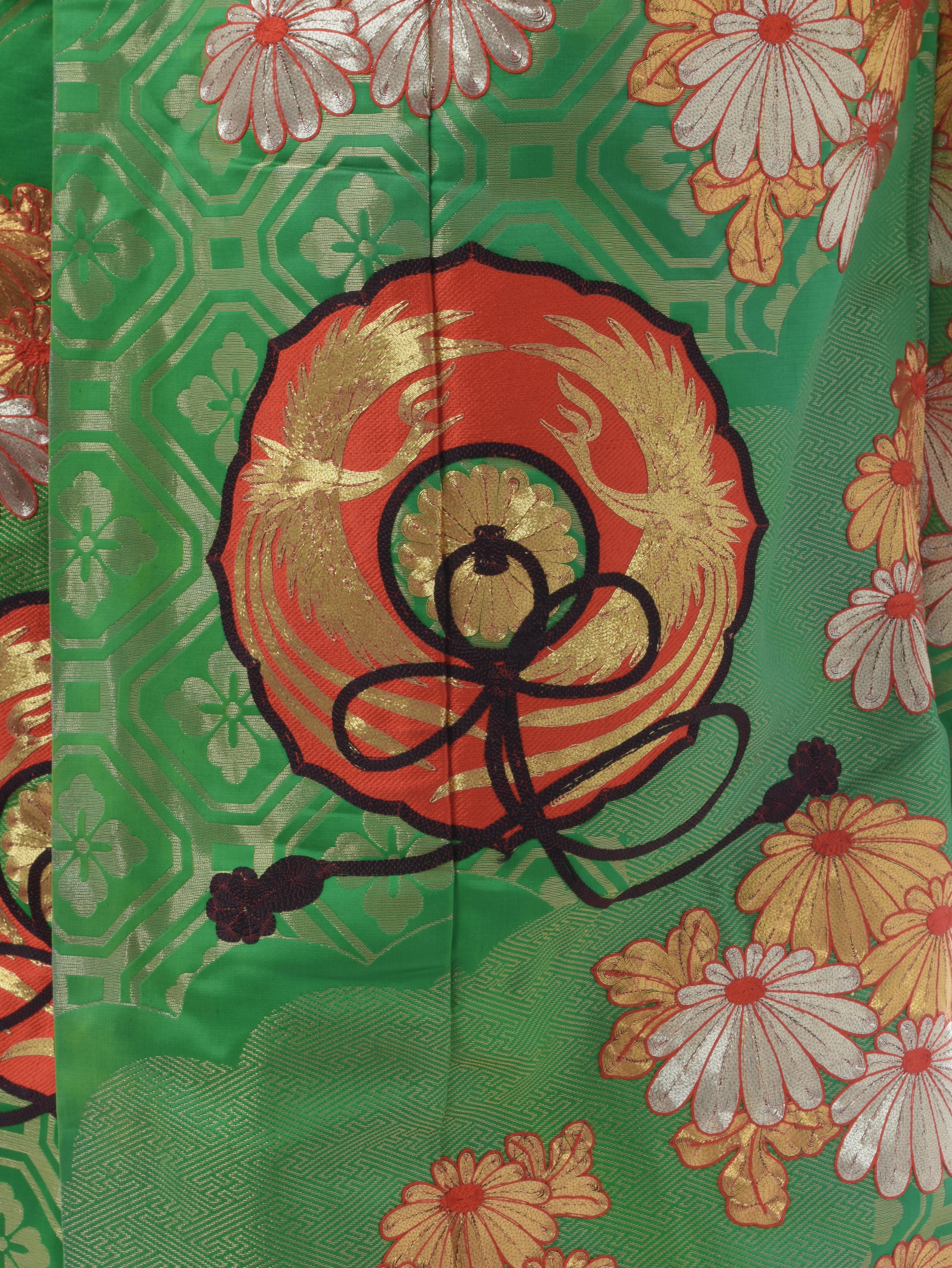 Green Kimono Uchikake For Sale 3