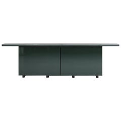 Grün lackiertes Sheraton-Sideboard von Giotto Stoppino für Acerbis 1977