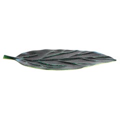 Green Leaf Large Tray