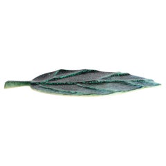 Green Leaf Medium Tray