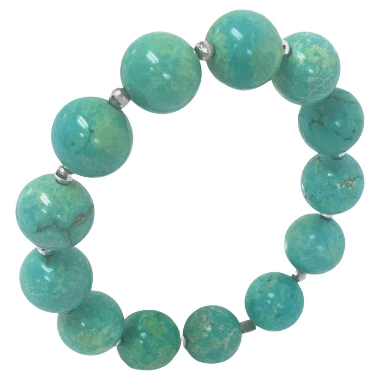 Green Magnesite Paradizia Bracelet In New Condition For Sale In Laguna Beach, CA