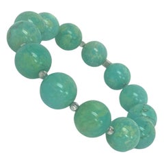 Bracciale Paradizia in magnesite verde