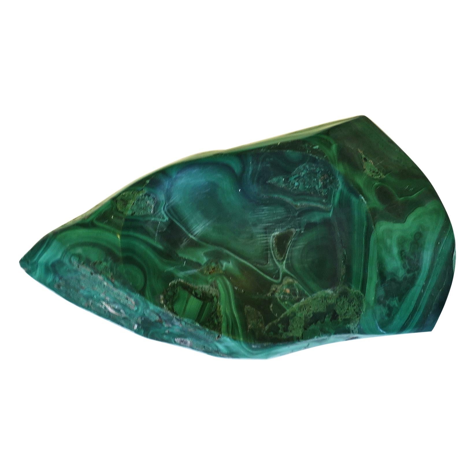 Malachite Jewelry Dish or Desk Vessel