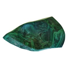 Green Malachite Desk Vessel or Jewelry Dish