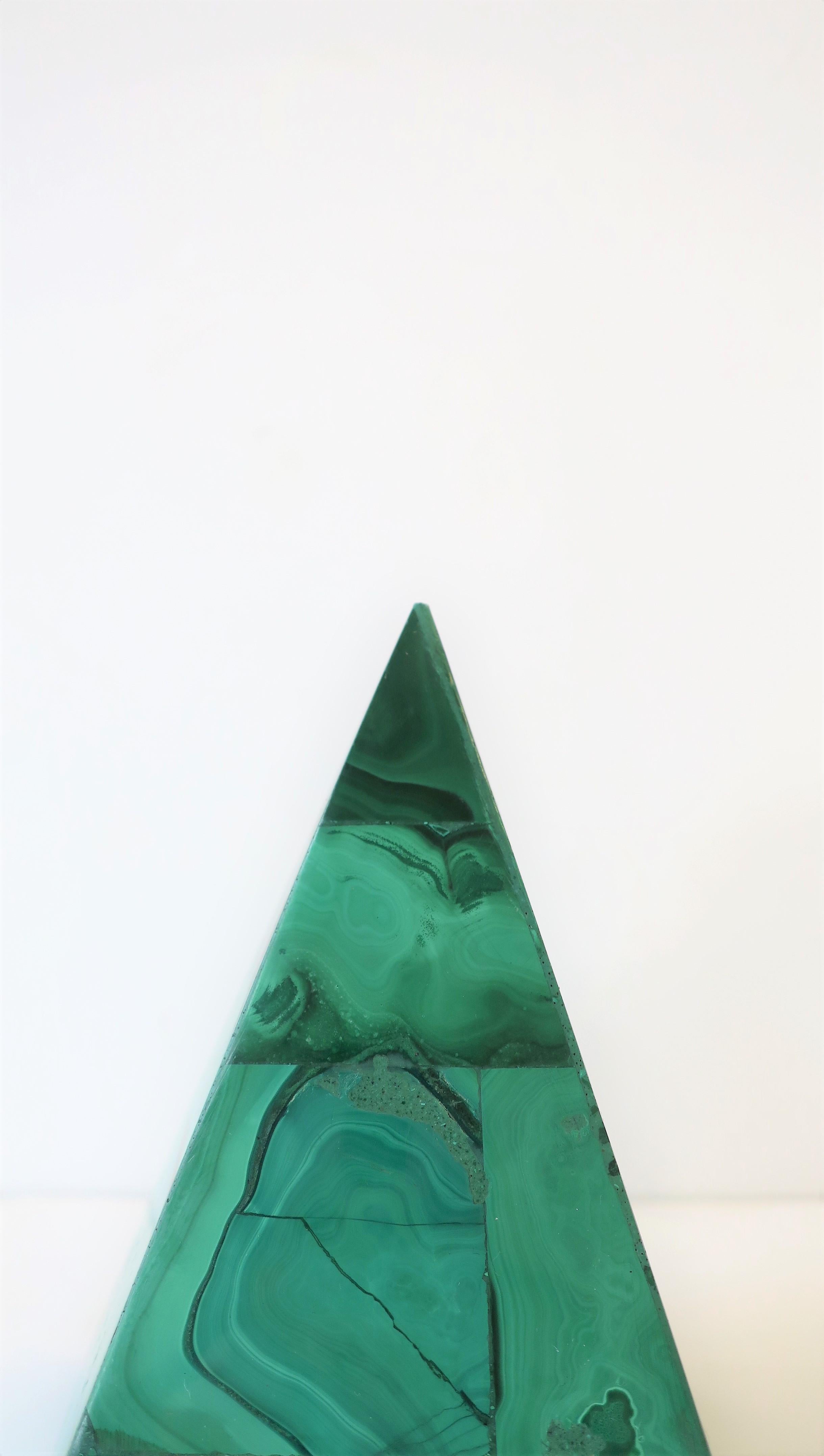 Green Malachite Pyramid 6