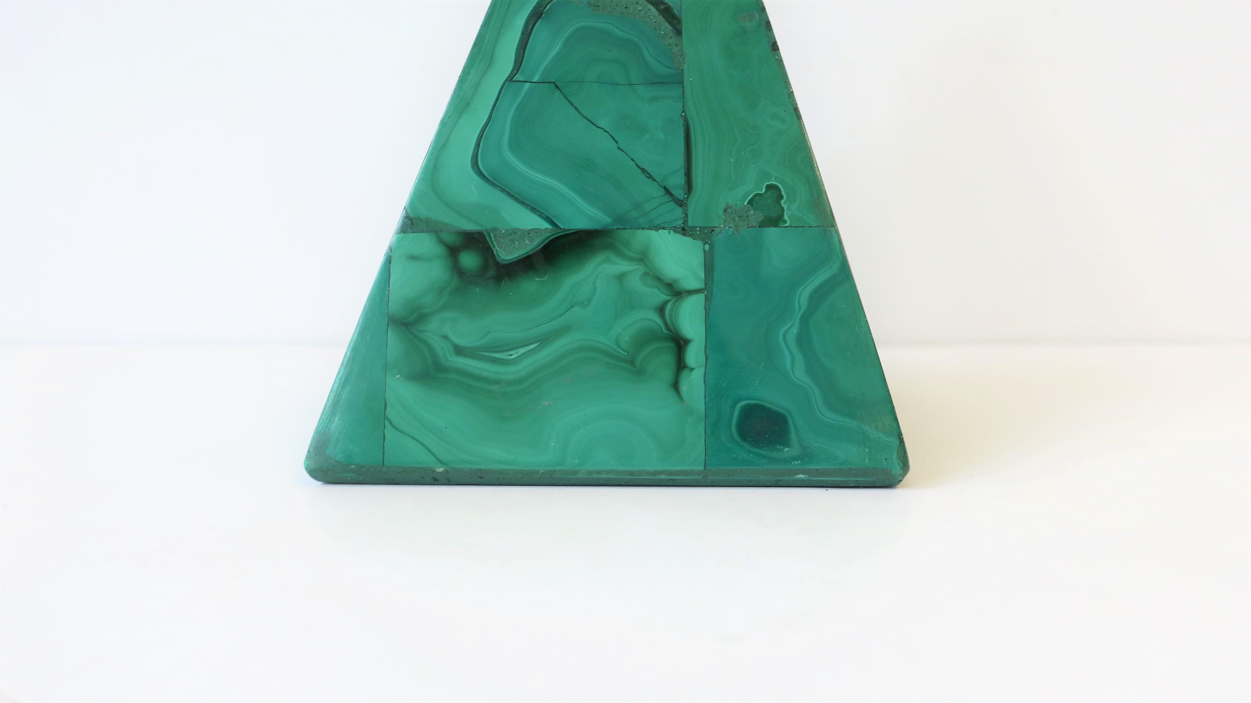 Green Malachite Pyramid 7