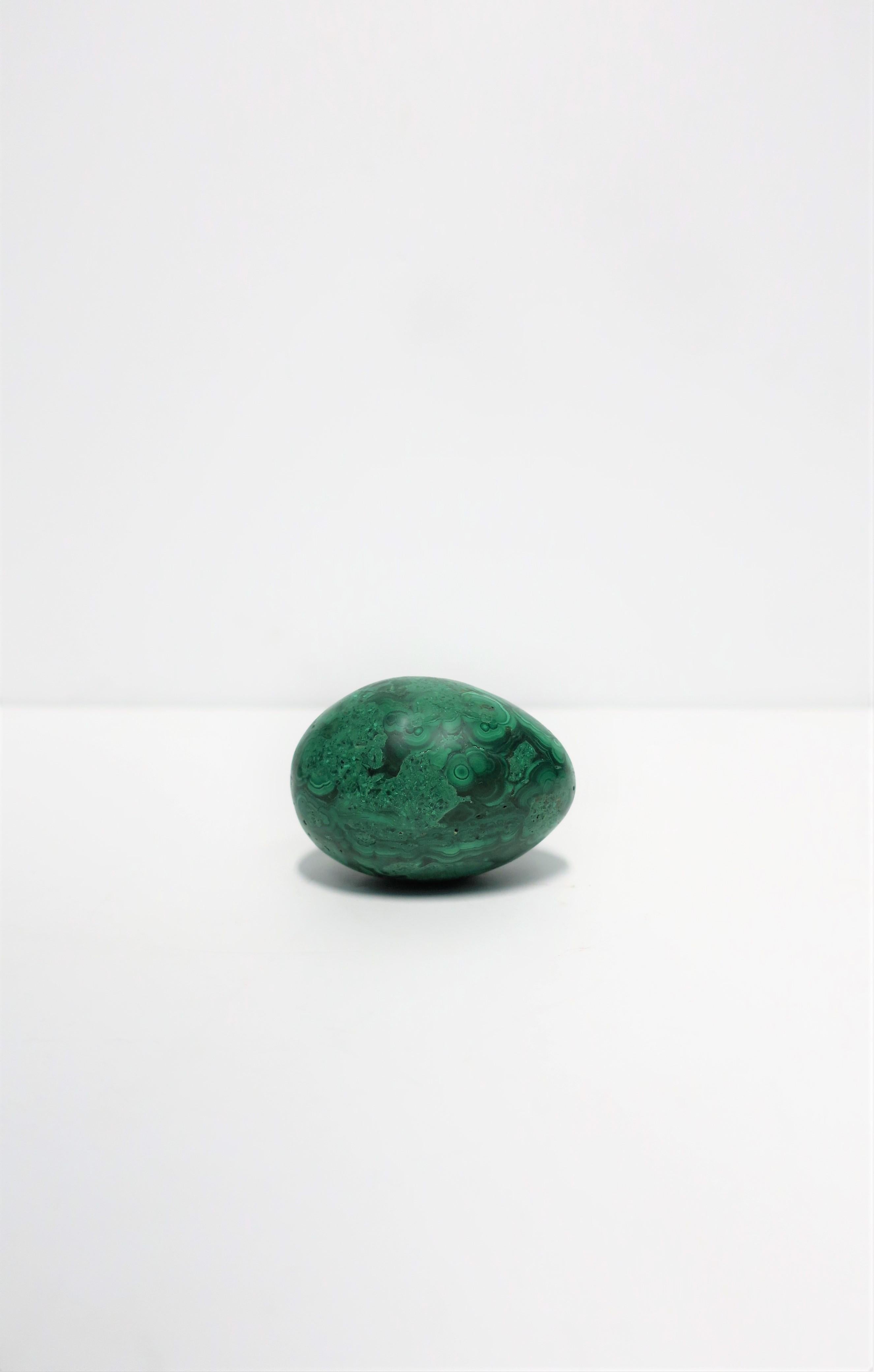 Green Malachite Sculpture and Crystal Plinth Decorative Object 5