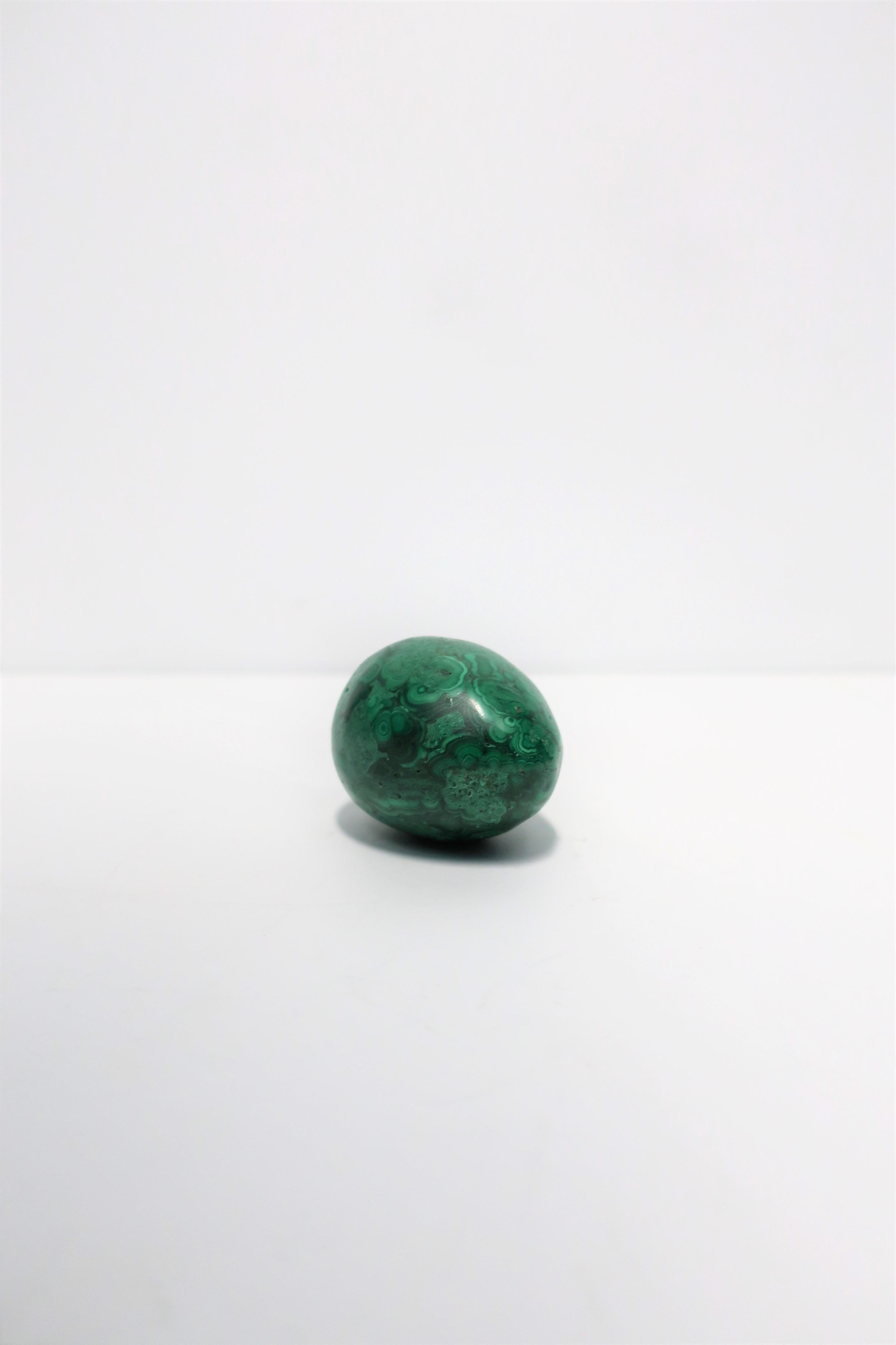 Green Malachite Sculpture and Crystal Plinth Decorative Object 6