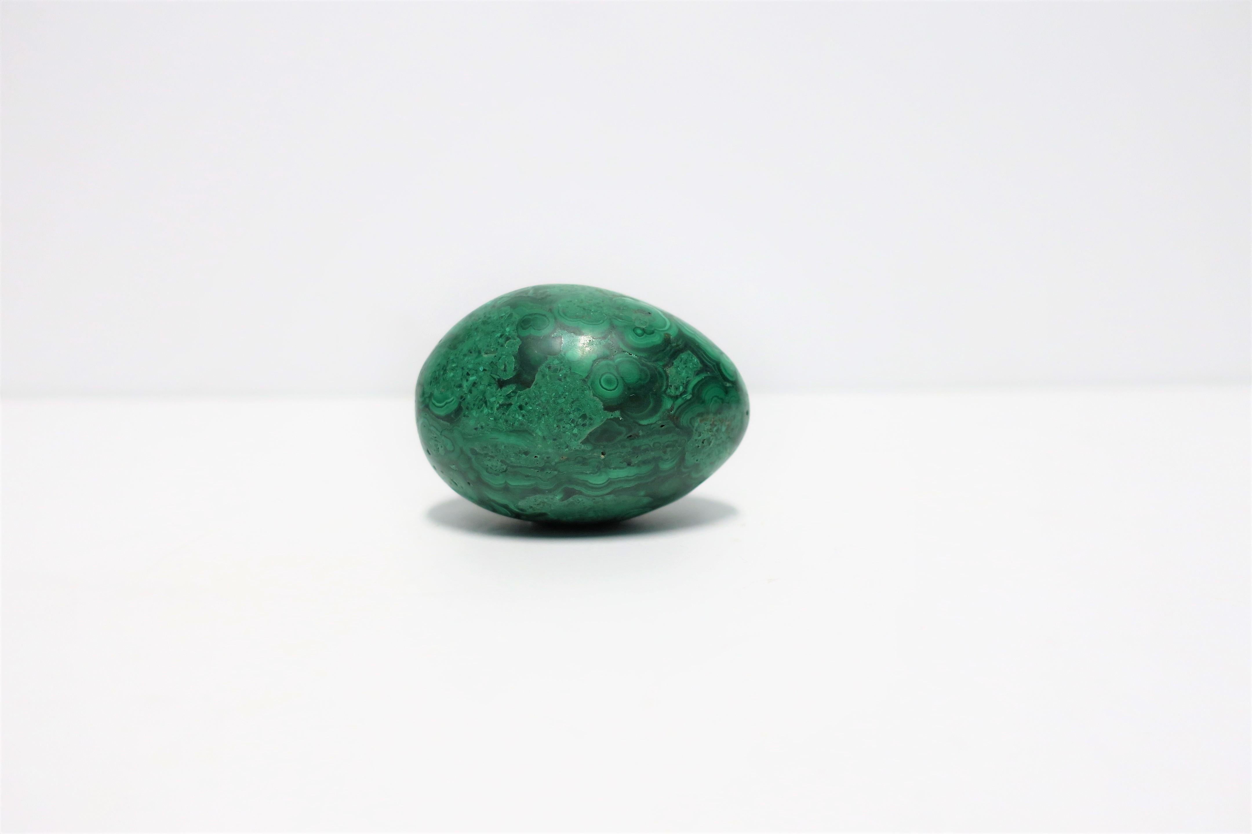 Green Malachite Sculpture and Crystal Plinth Decorative Object 7
