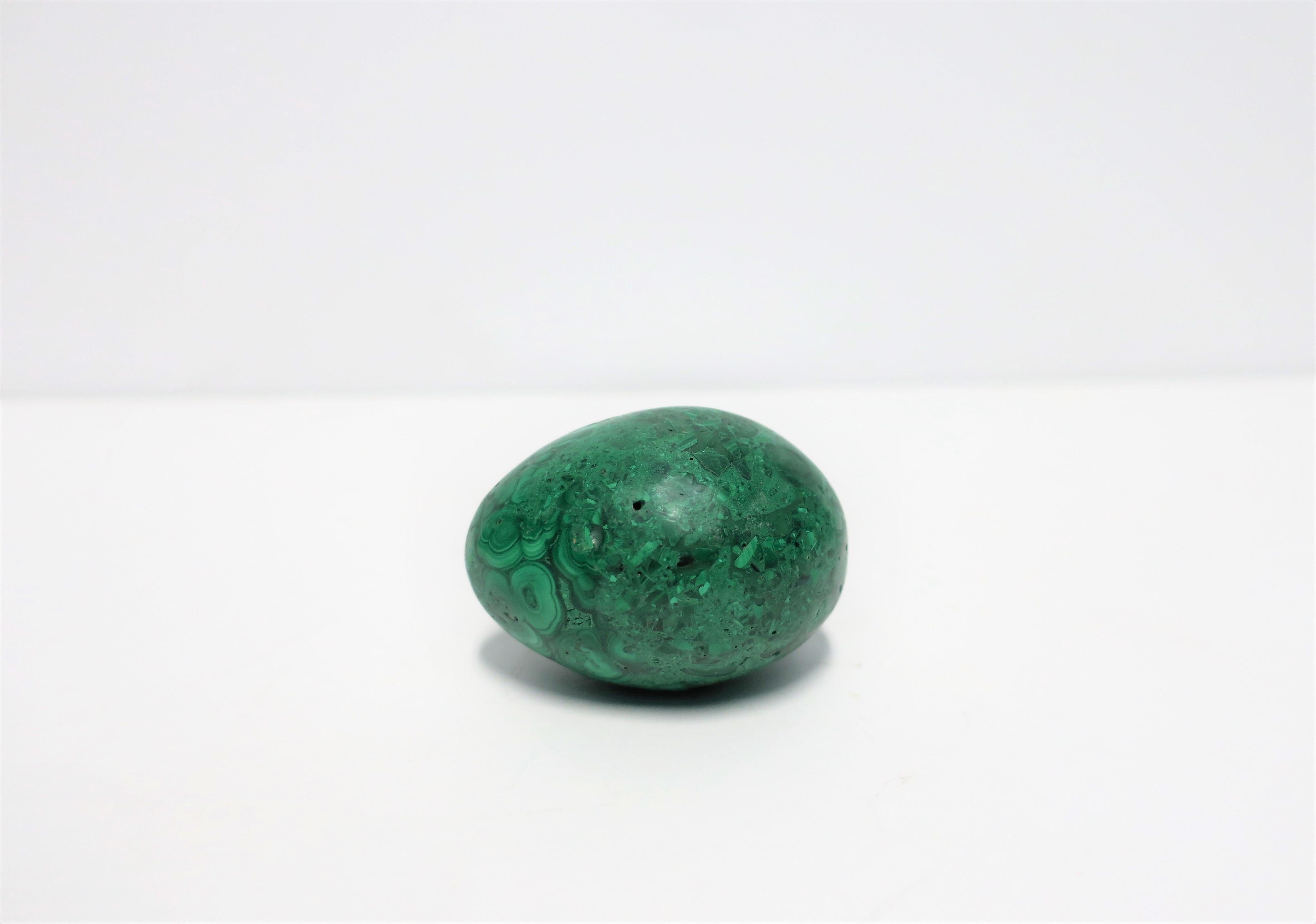 Green Malachite Sculpture and Crystal Plinth Decorative Object 9