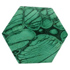 Green Malachite and Brass Jewelry Box