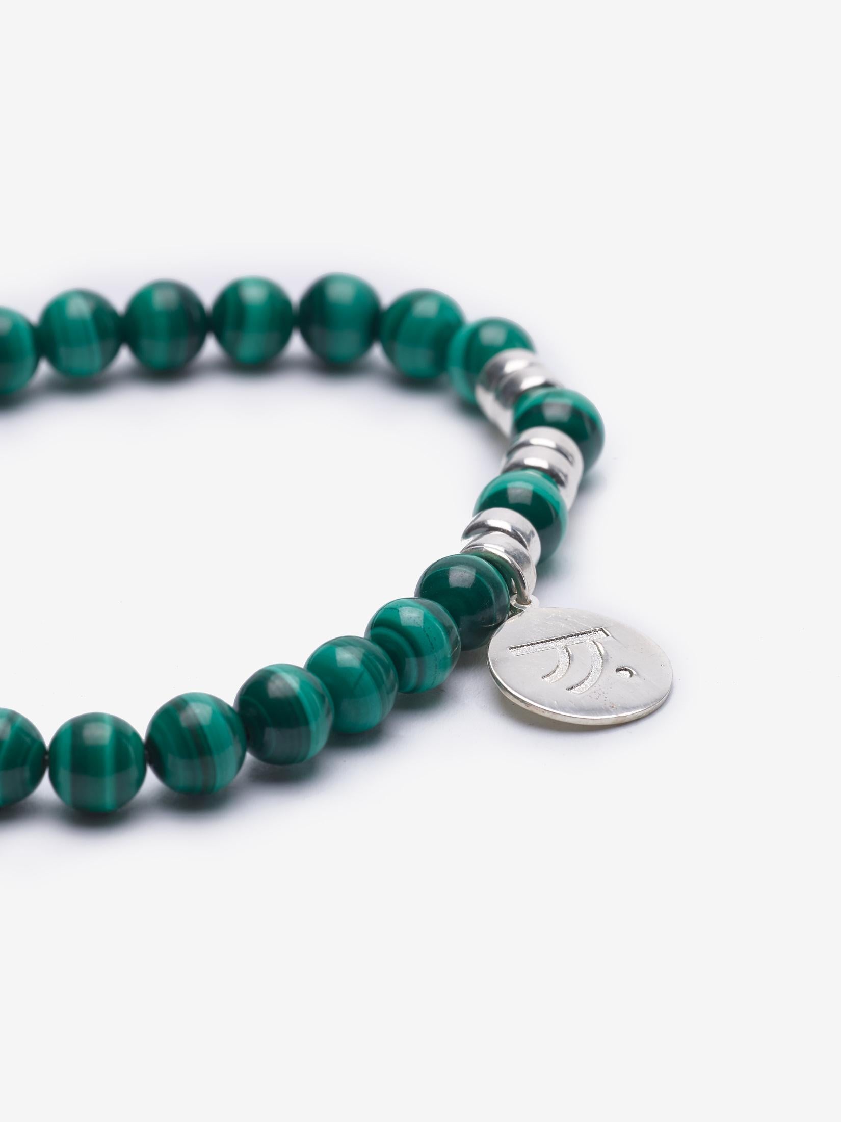 green malachite bracelet