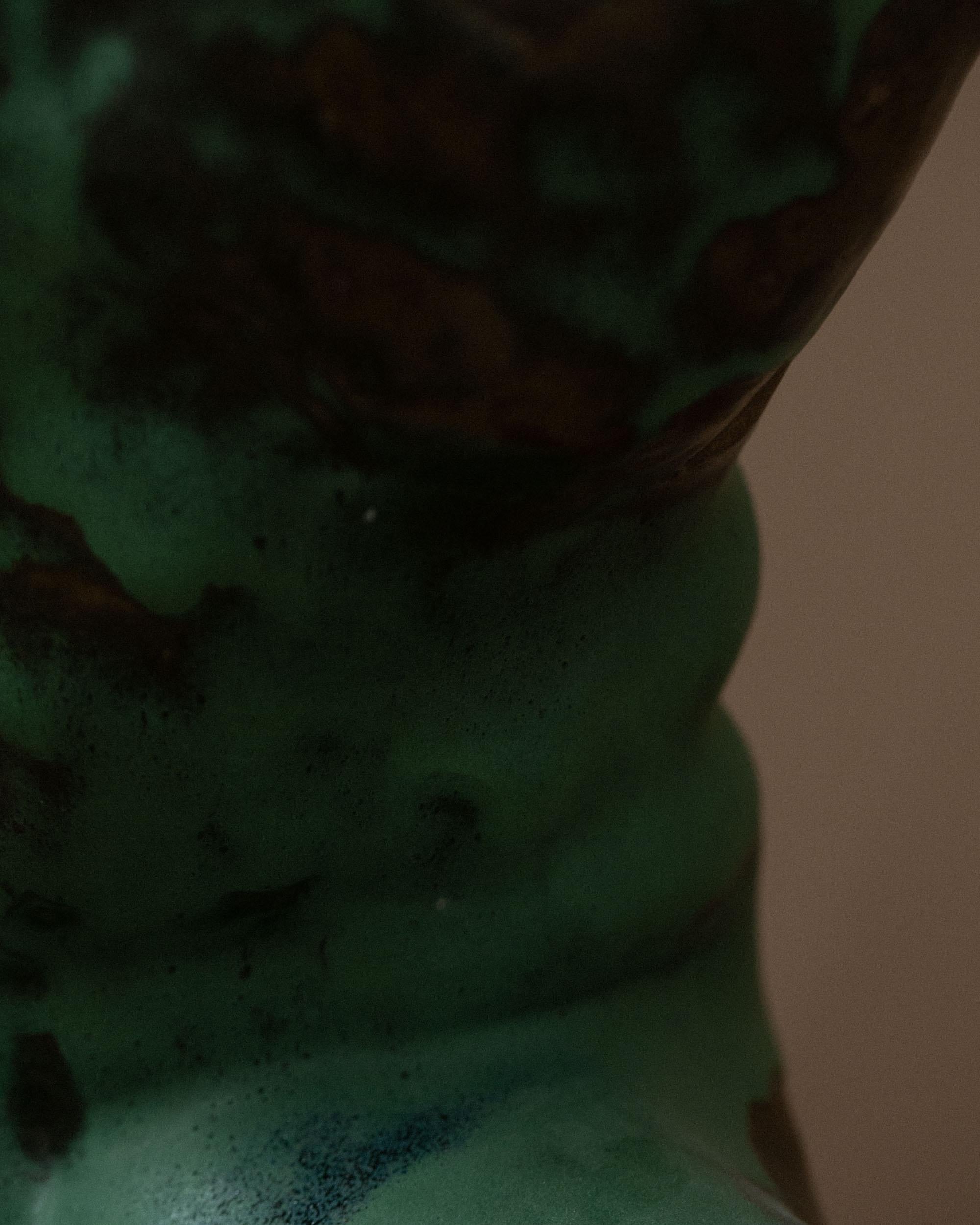 Contemporary Green Male Torso Sculpture by Common Body For Sale