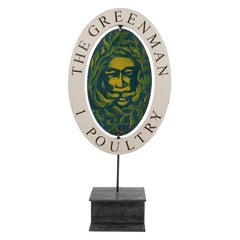 Grüner Mann Original Londoner Kneipenschild
