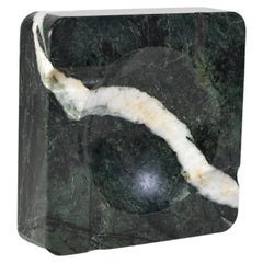 Vintage Green Marble Catchall