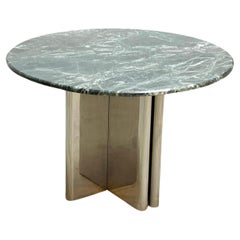 Vintage Green marble center or side table 