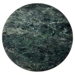 Green Marble Coasters Handmade in Italy Collectible 1970 Set of 4