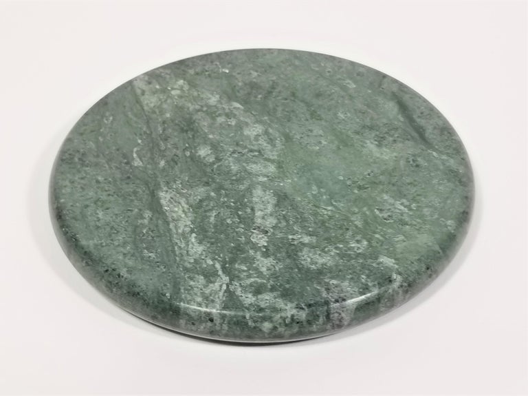 Green Marble Coasters Mid-Century, 1970s  For Sale 5