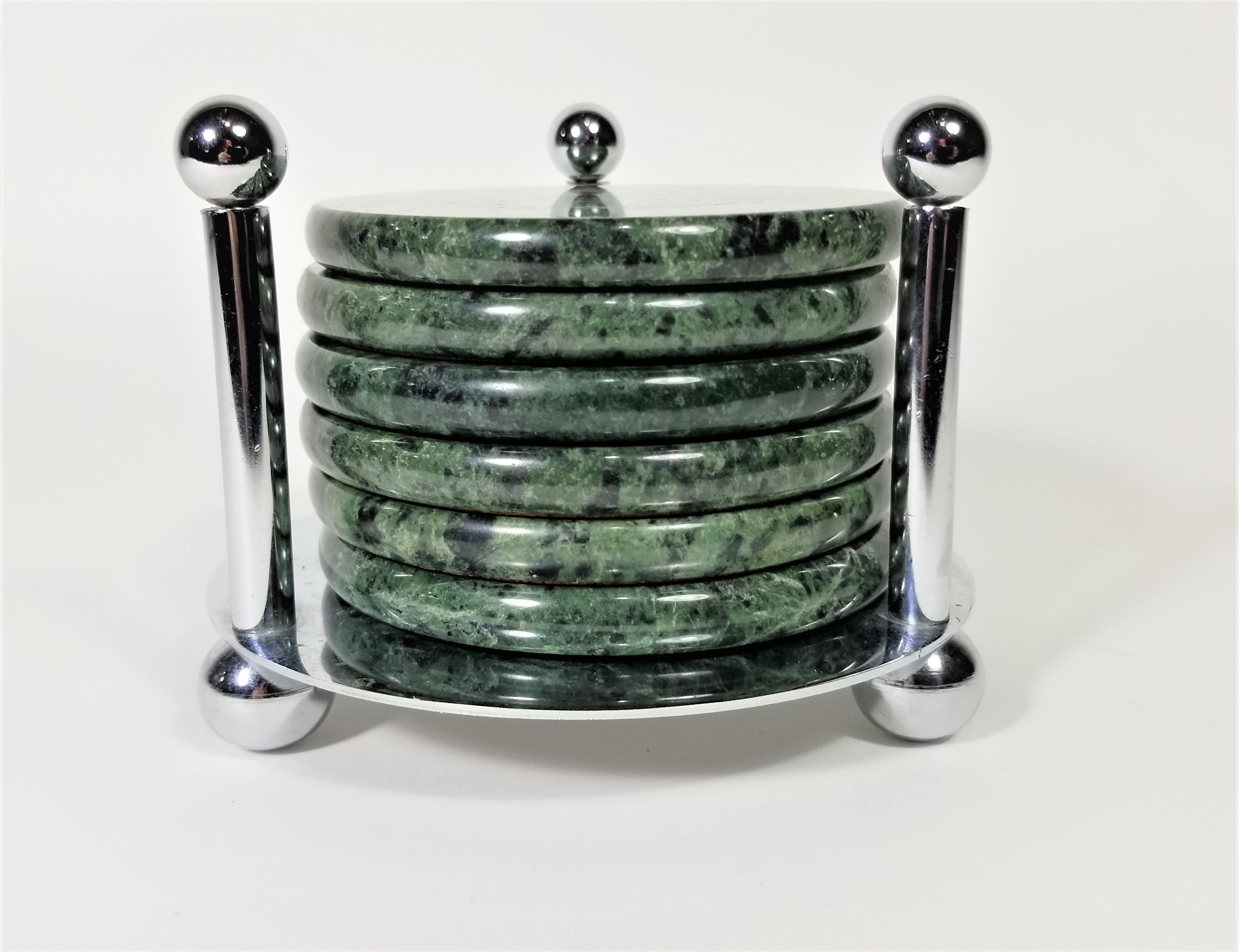 modern coasters with holder