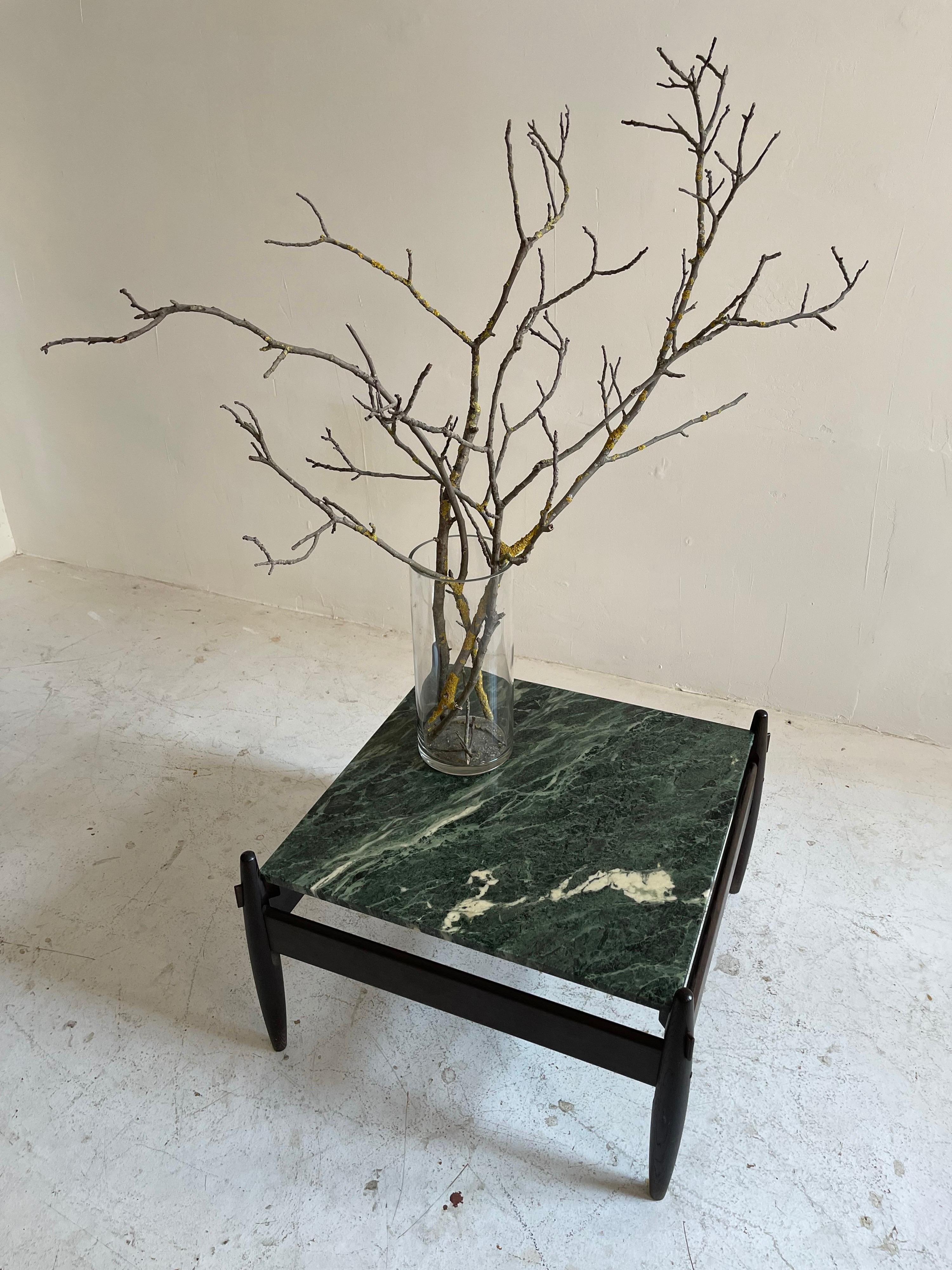 Green Marble Coffee Table Attributed to Sergio Rodrigues, Brazil 1960 10