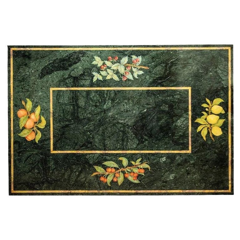 Green Marble Coffee Table For Sale at 1stDibs