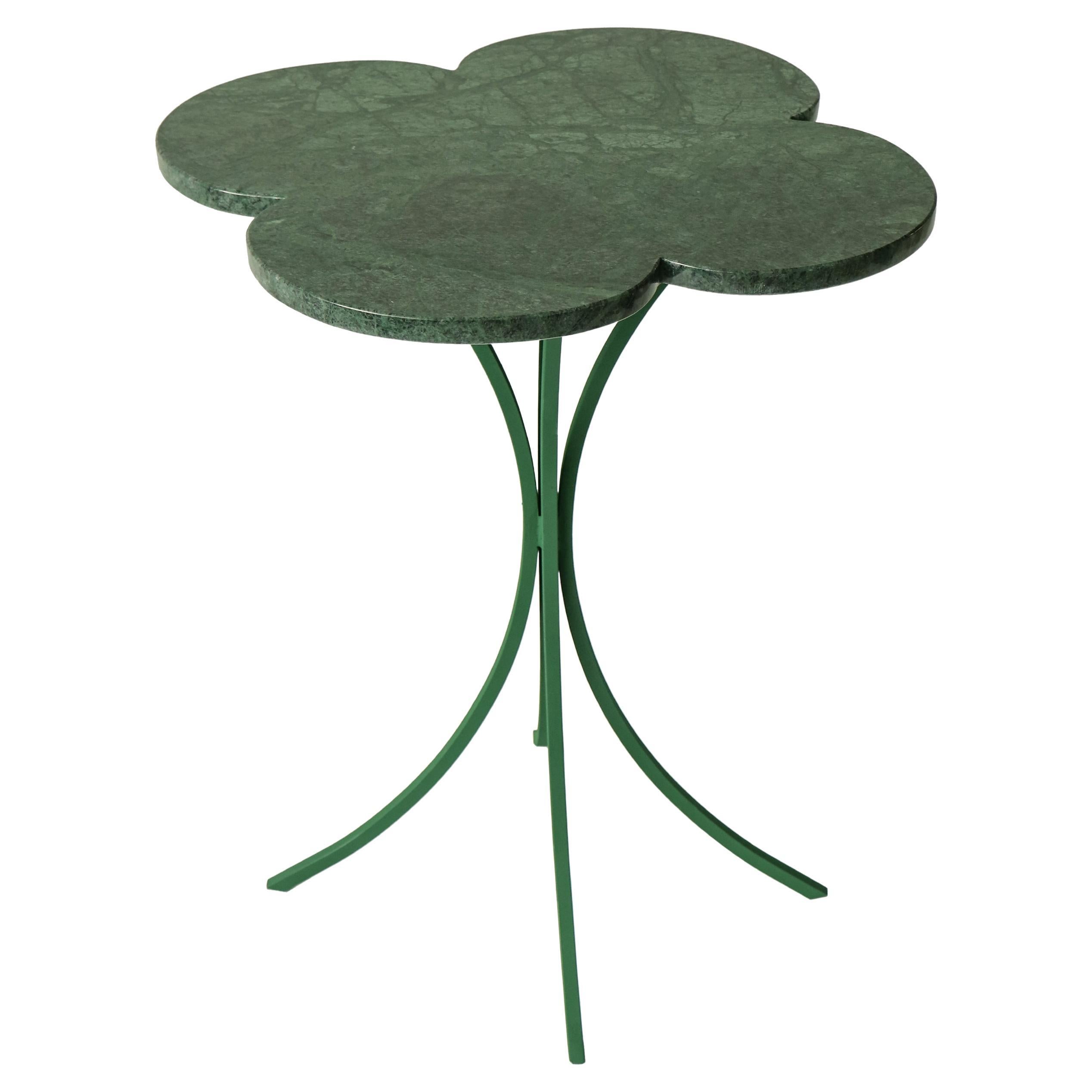 Greene Marble Flower Coffee Cocktail Table Mini
