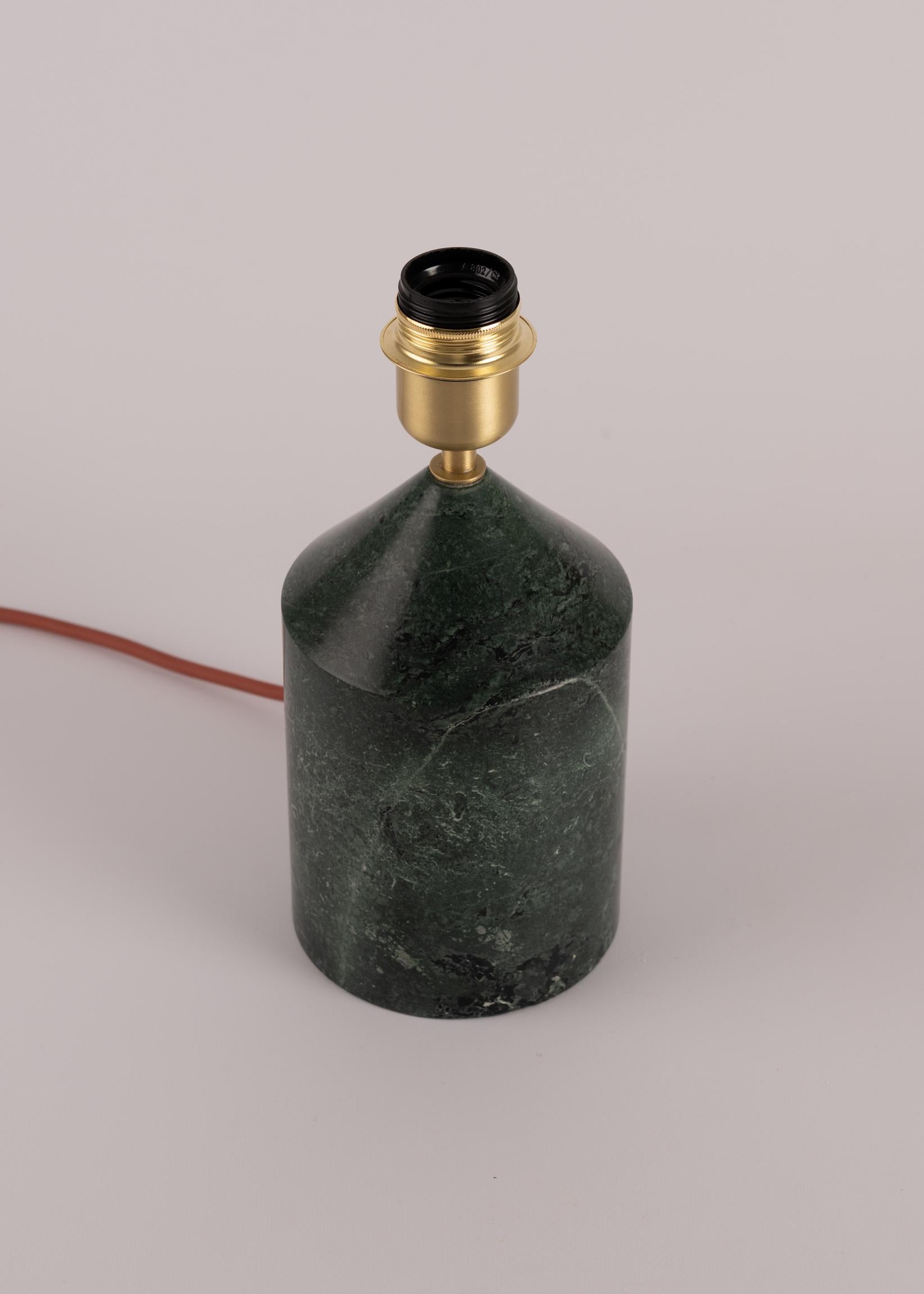 Post-Modern Green Marble Josef Table Lamp by Simone & Marcel For Sale