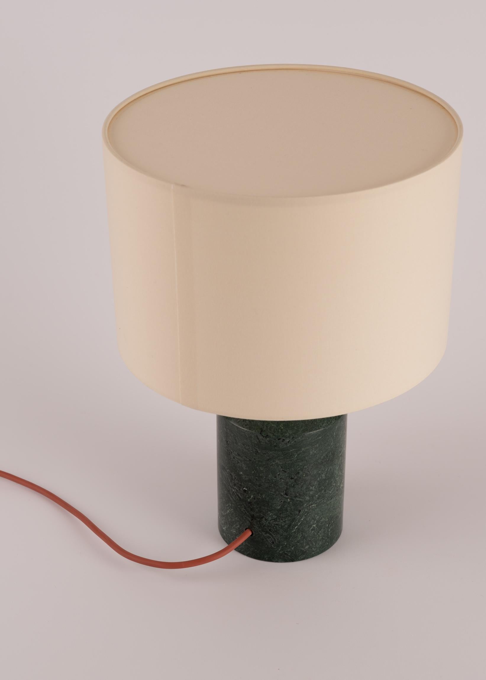 Other Green Marble Josef Table Lamp by Simone & Marcel For Sale