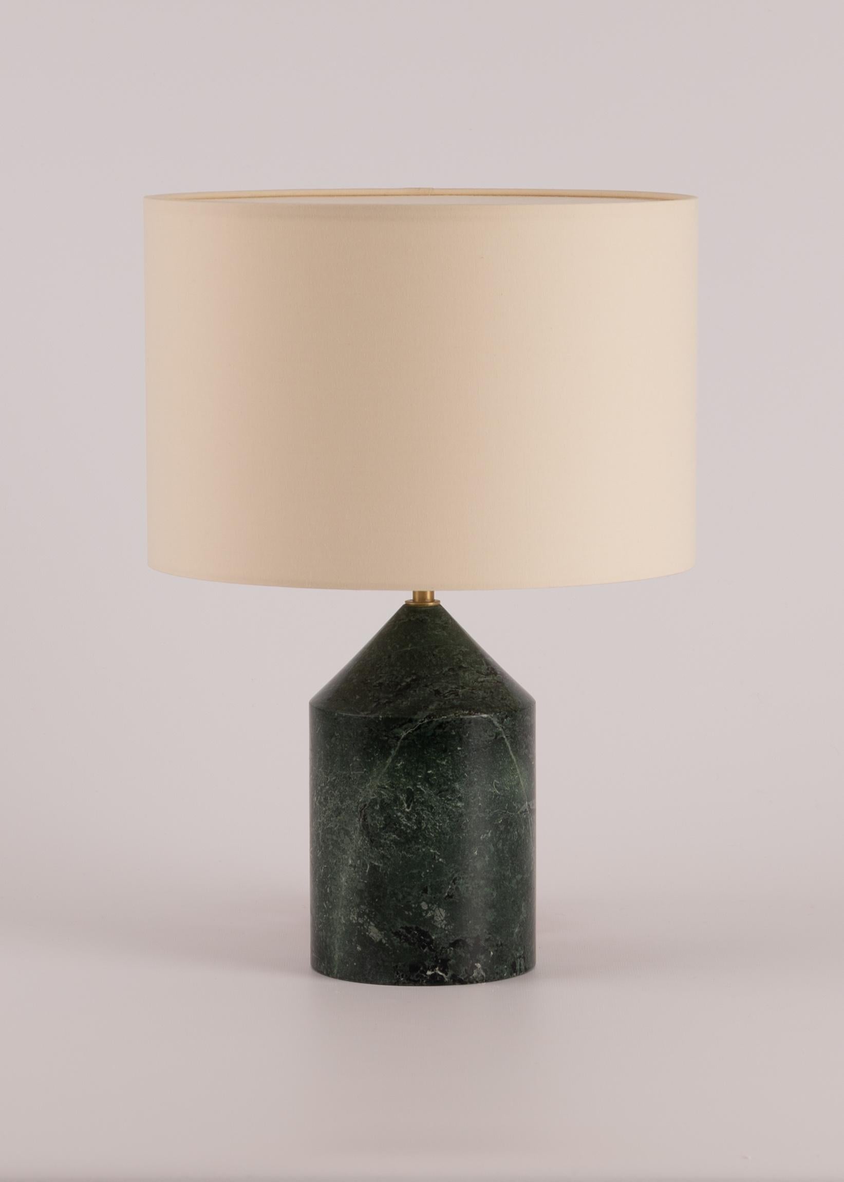 Contemporary Green Marble Josef Table Lamp by Simone & Marcel For Sale