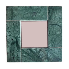 Miroir en marbre vert Cadeau de luxe Meubles contemporains en marbre Design Meddel
