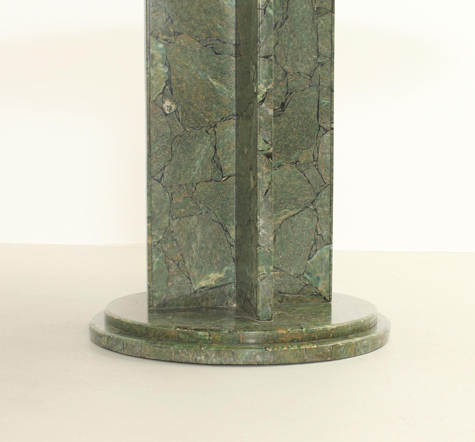 Green Marble Mosaic Dining Table from 1970s 4