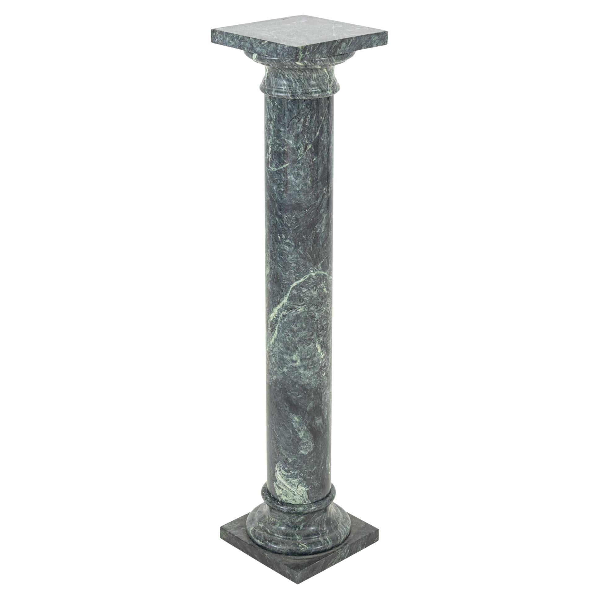 Green Marble Pedestal