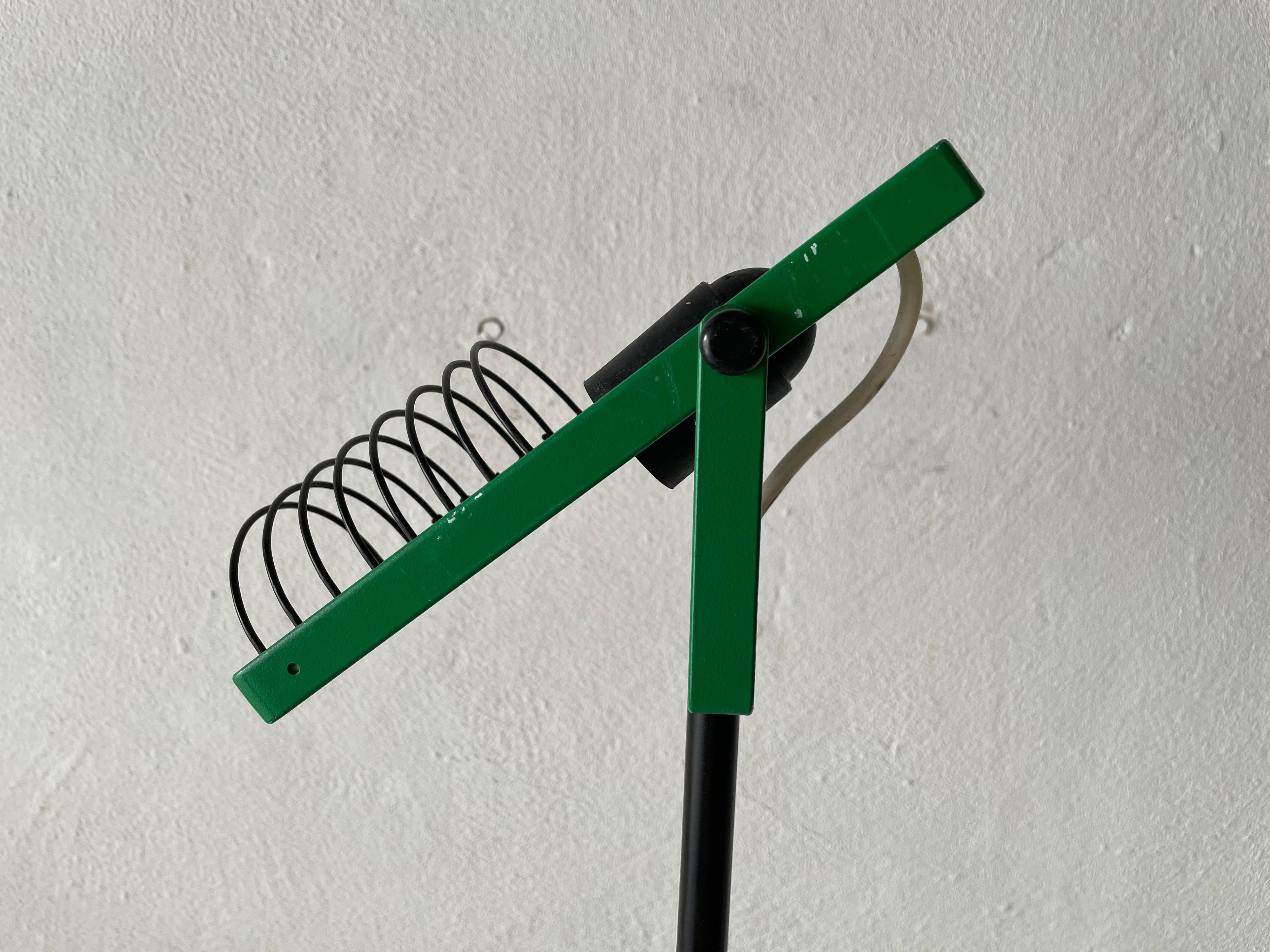 Stehlampe aus grünem Metall von Ernesto Gismondi für Artemide, 1970er Jahre, Italien im Angebot 2